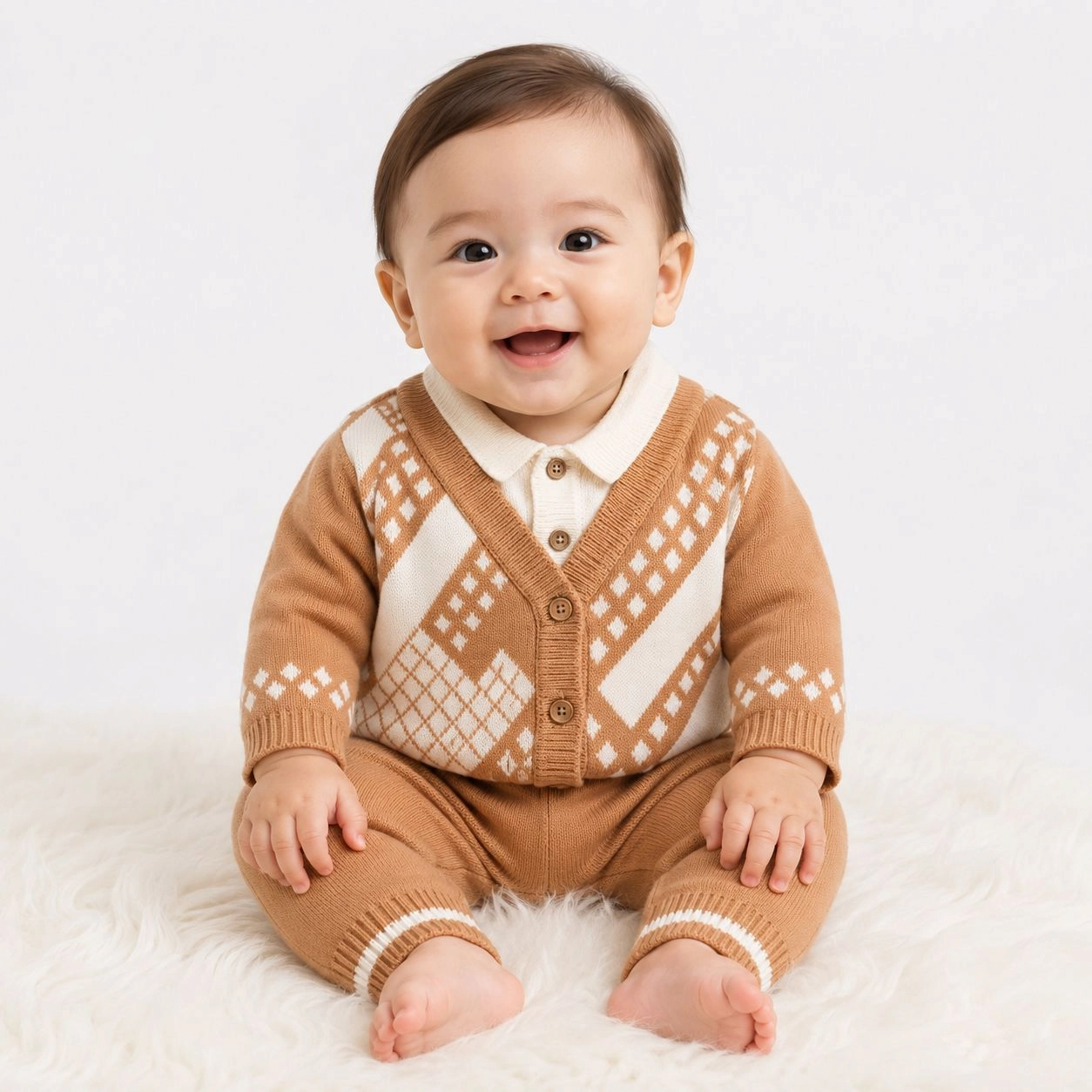 Baby Woolen Pajama Suits – Winter Collection ❄️