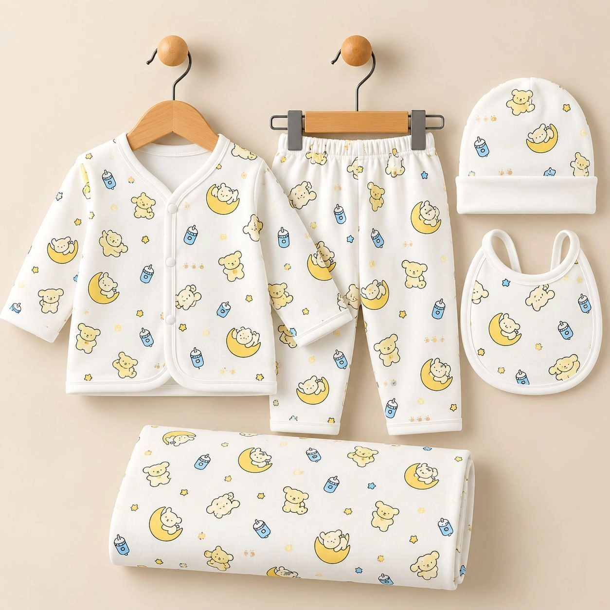 Baby winter 5 Pcs Starter Set Dresses