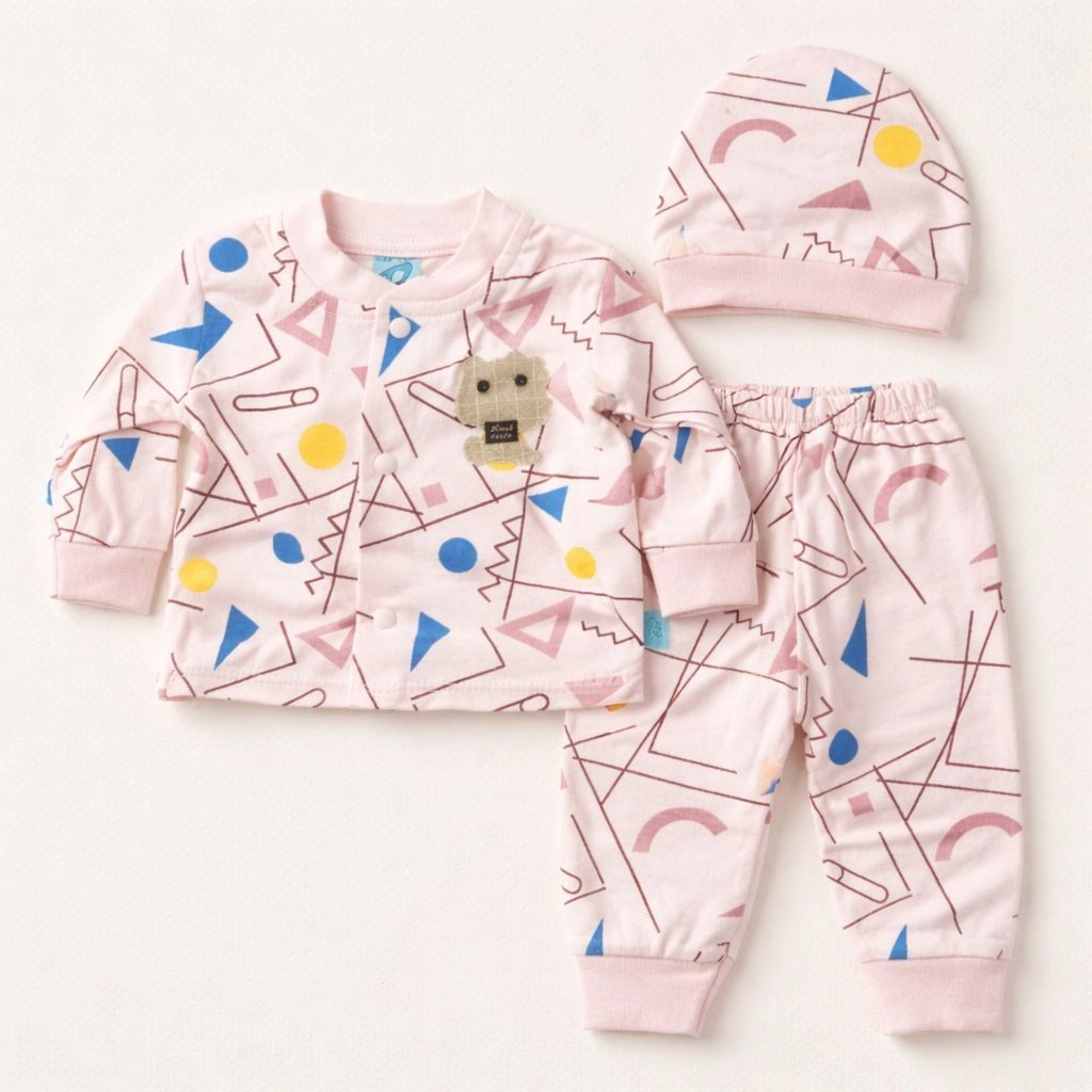 Baby Pajama Suit with Cap(0-3 months)