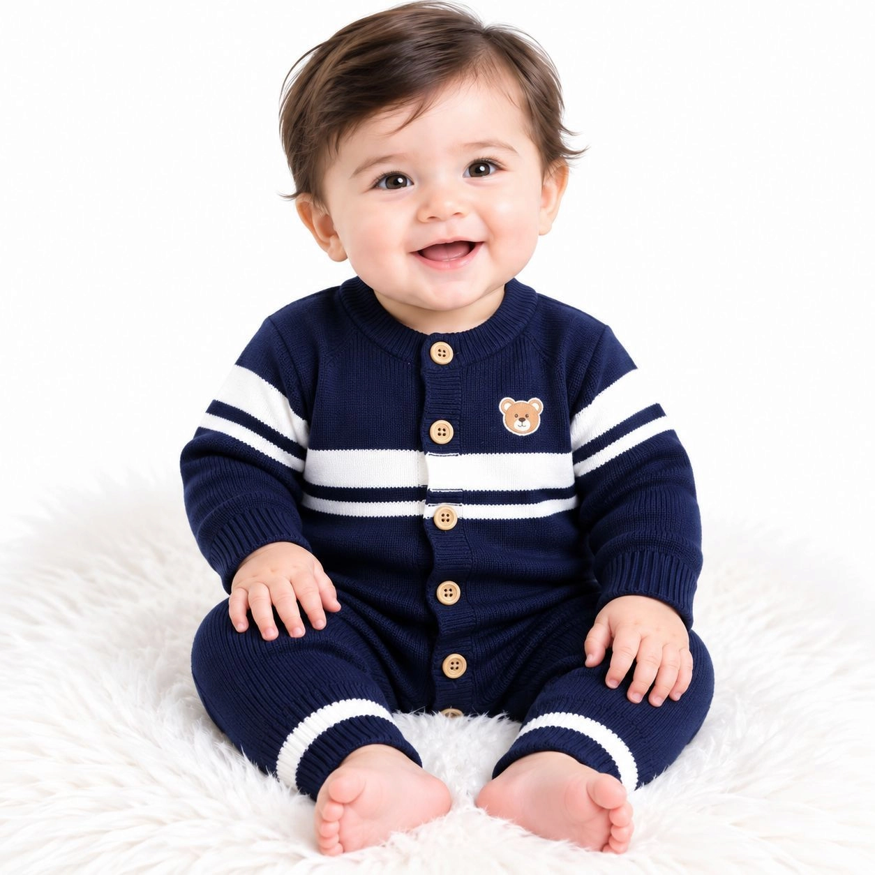 Imported Woolen Baby Rompers