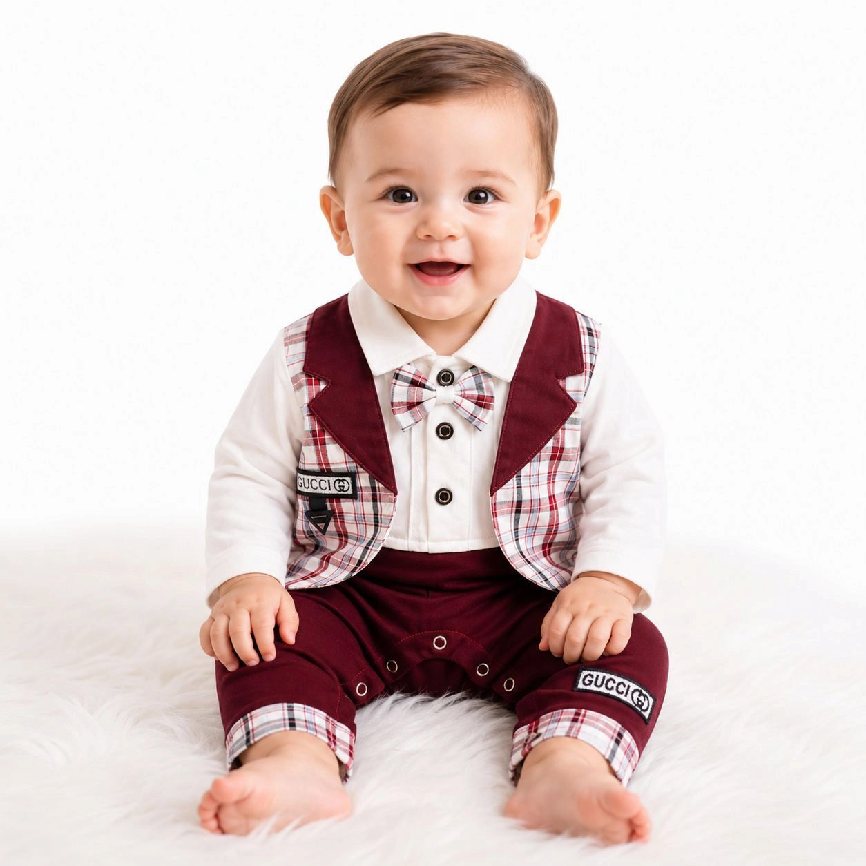 MG Premium Baby Rompers Range Tux (Mehrun)