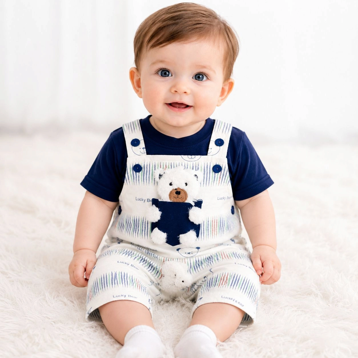 Coc Baby Rompers Range(Blue)