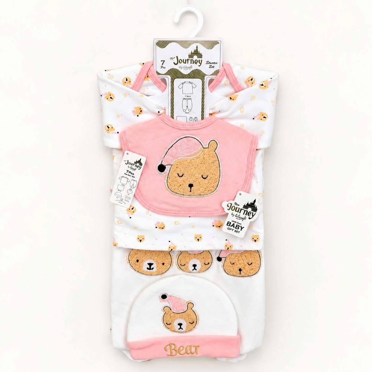 7 Pcs Winter velvet Baby Starter Set – Warm & Cozy