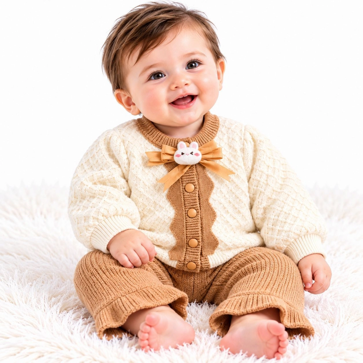 Baby Woolen Pajama Suits – Winter Collection ❄️
