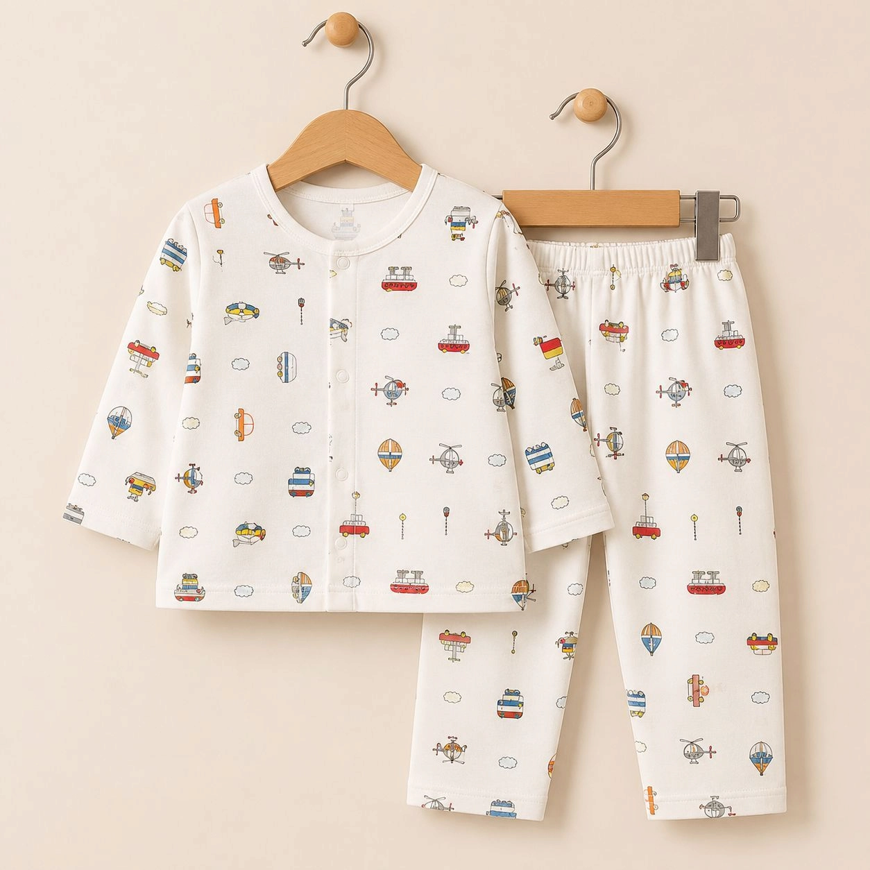 MAMO Branded 100% Cotton pajama suit