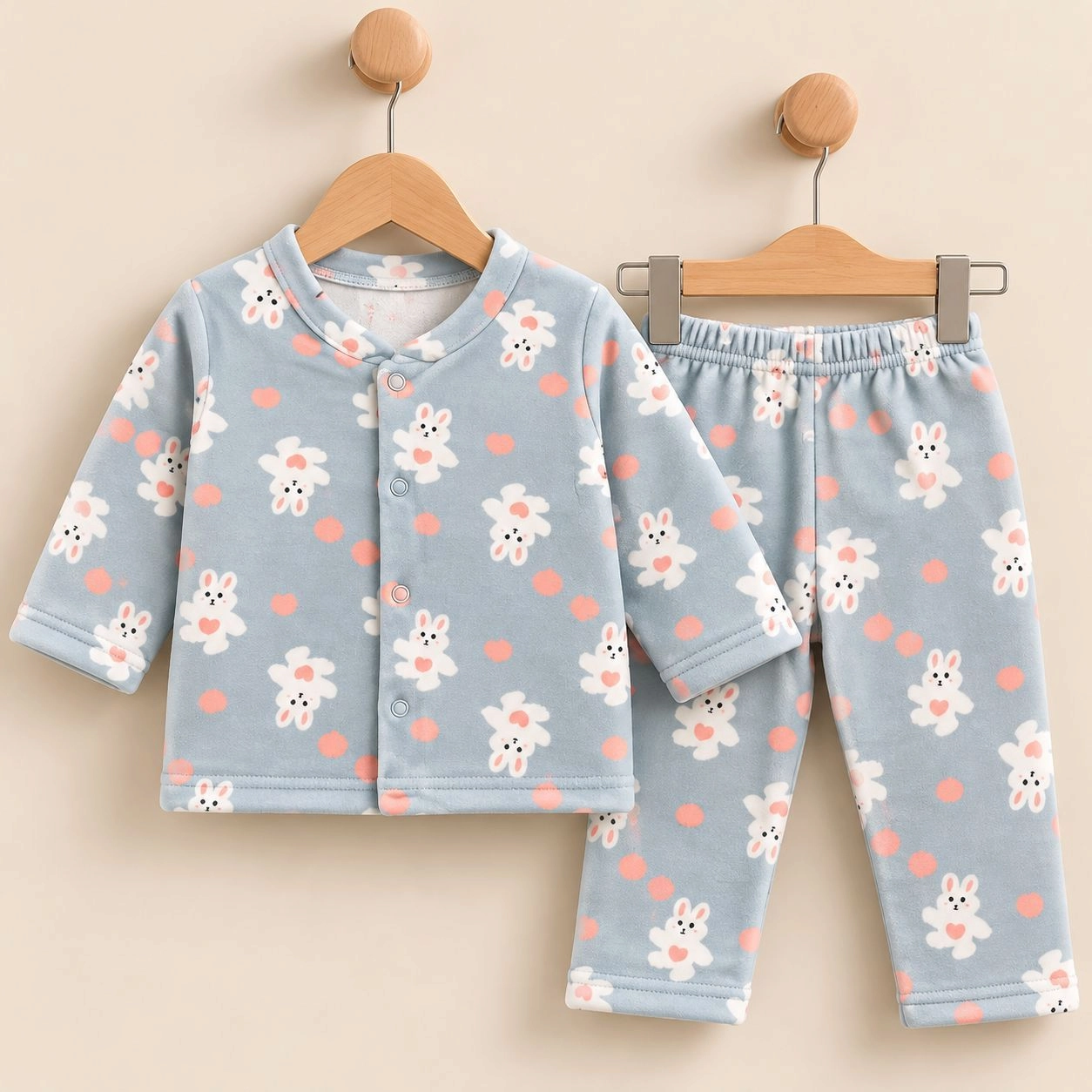 Winter Fleece 2 pc baby suits