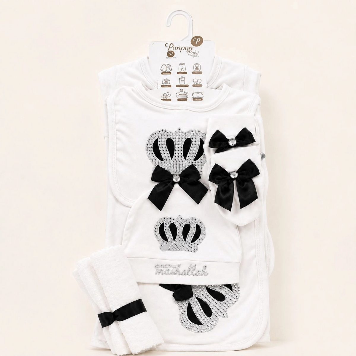 Baby Crown Theme 10-Piece Starter Set
