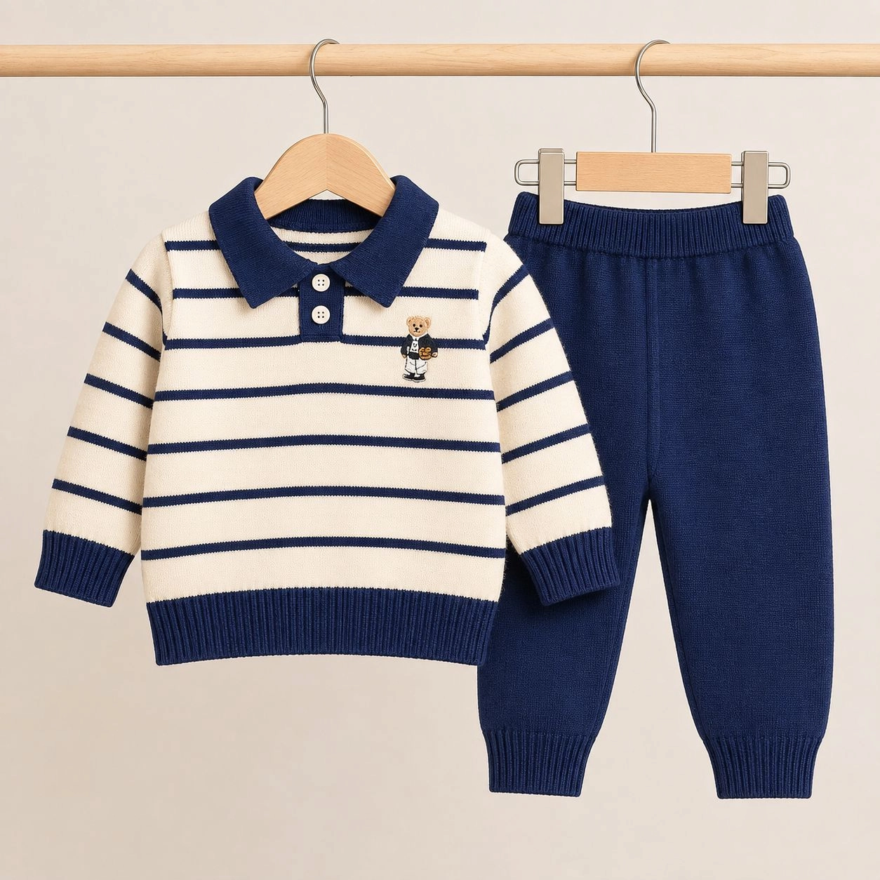 Baby Woolen Pajama Suits – Winter Collection ❄️