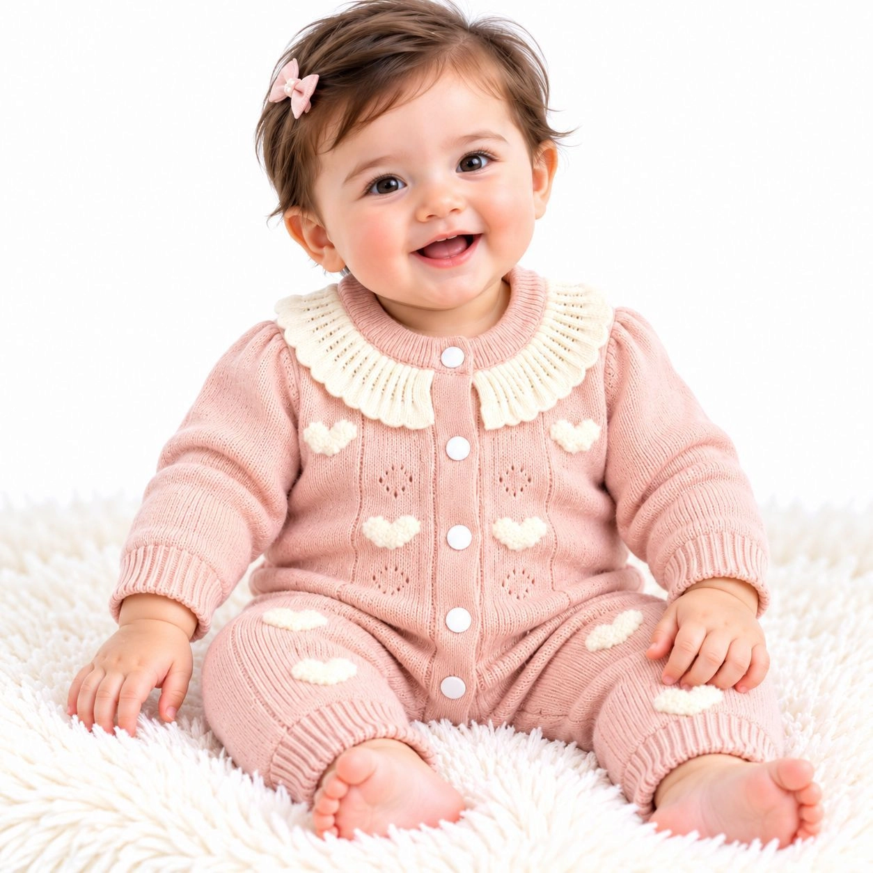 Imported Woolen Baby Rompers