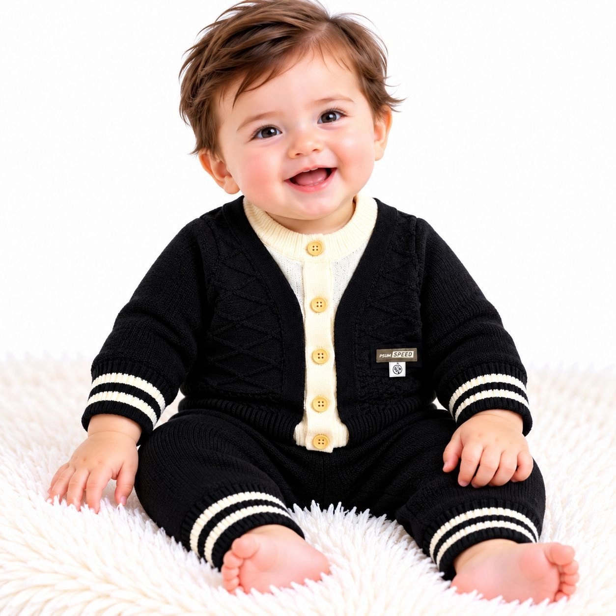 Baby Woolen Pajama Suits – Winter Collection ❄️