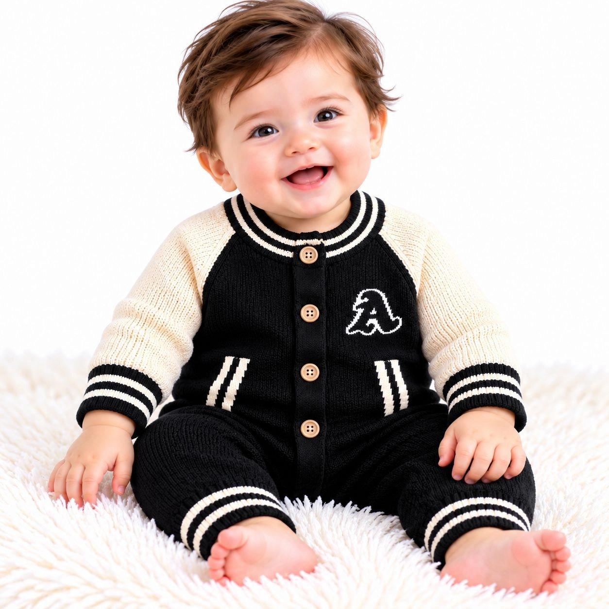 Imported Woolen Baby Rompers