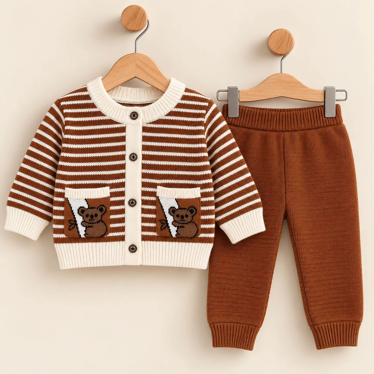 Baby Woolen Pajama Suits – Winter Collection ❄️