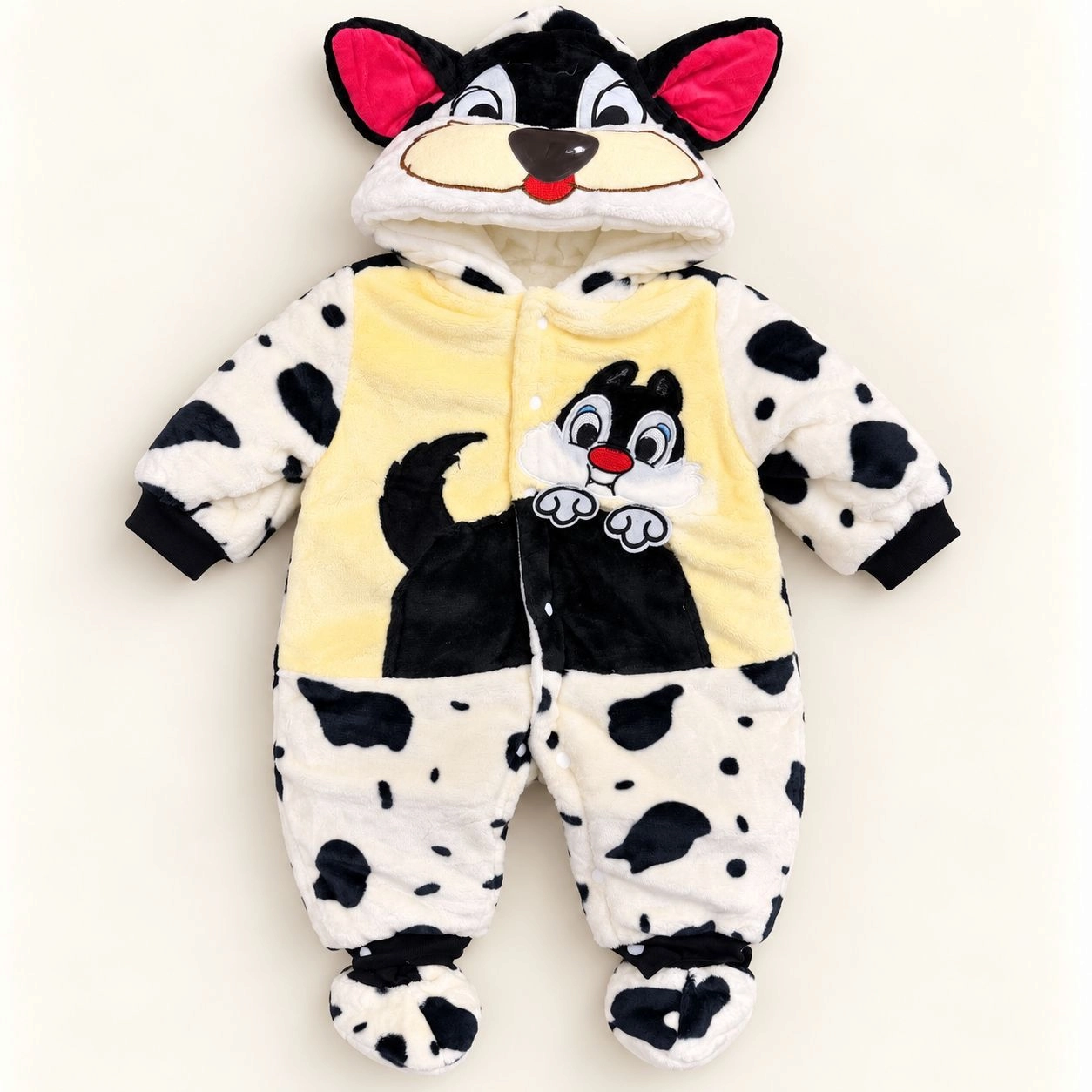 Baby Quilted Foaming Winter Rompers – Cozy & Stylish