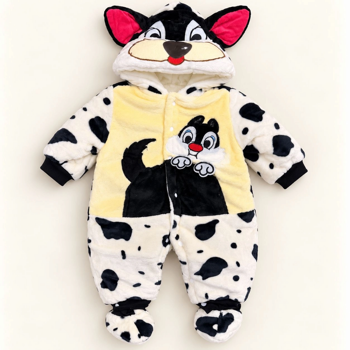 Baby Quilted Foaming Winter Rompers – Cozy & Stylish