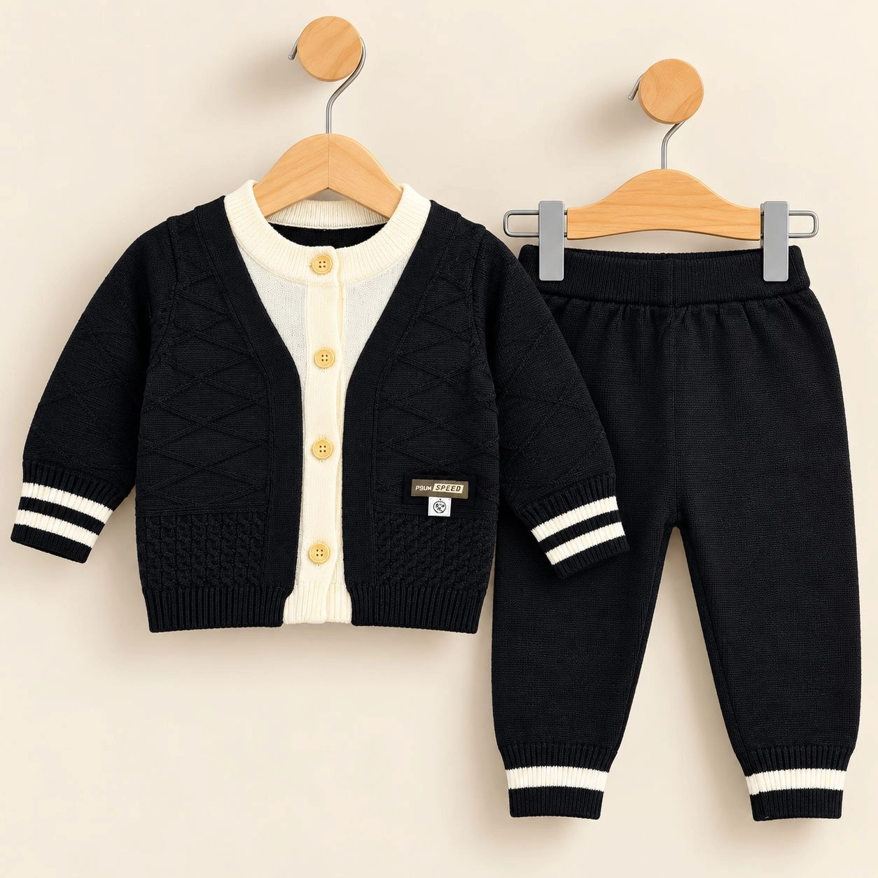 Baby Woolen Pajama Suits – Winter Collection ❄️