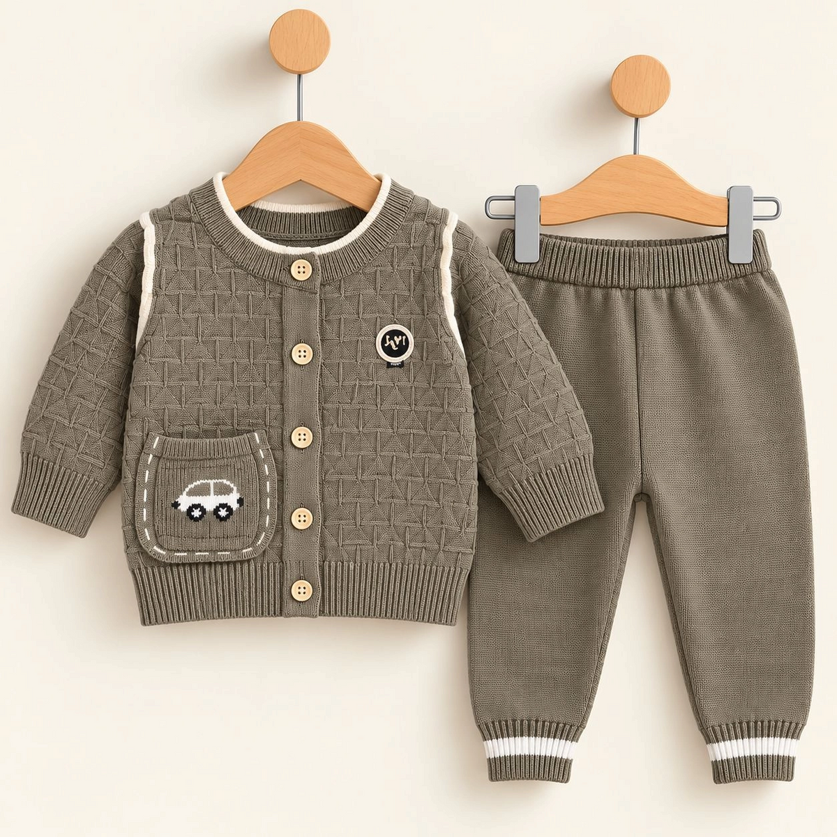 Baby Woolen Pajama Suits – Winter Collection ❄️