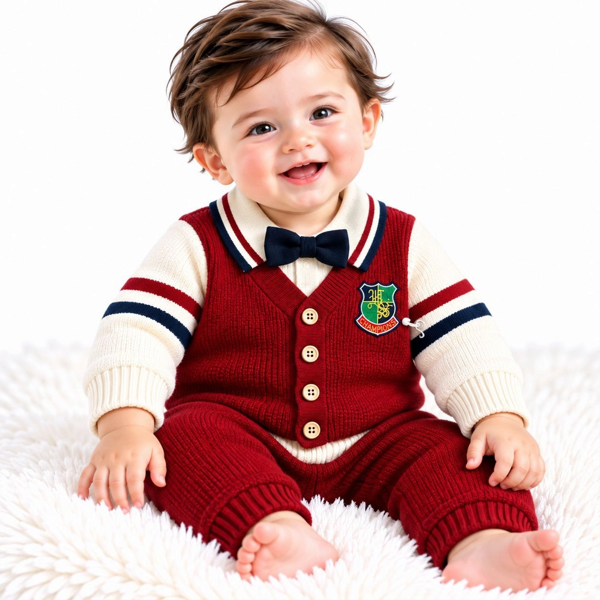 Baby Woolen Pajama Suits – Winter Collection ❄️