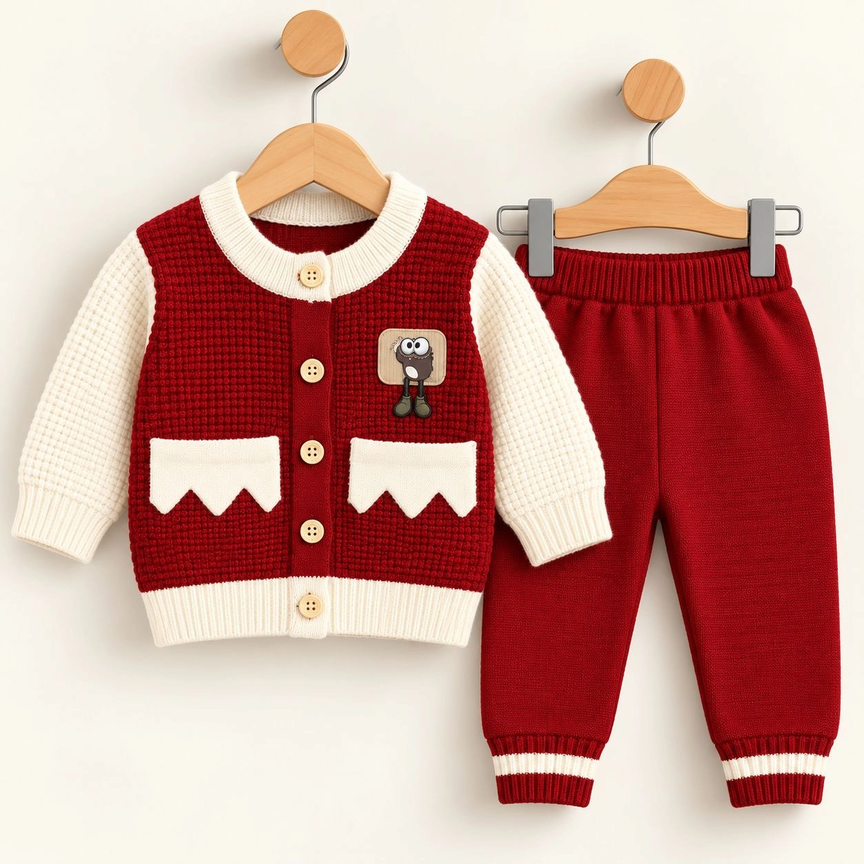 Baby Woolen Pajama Suits – Winter Collection ❄️