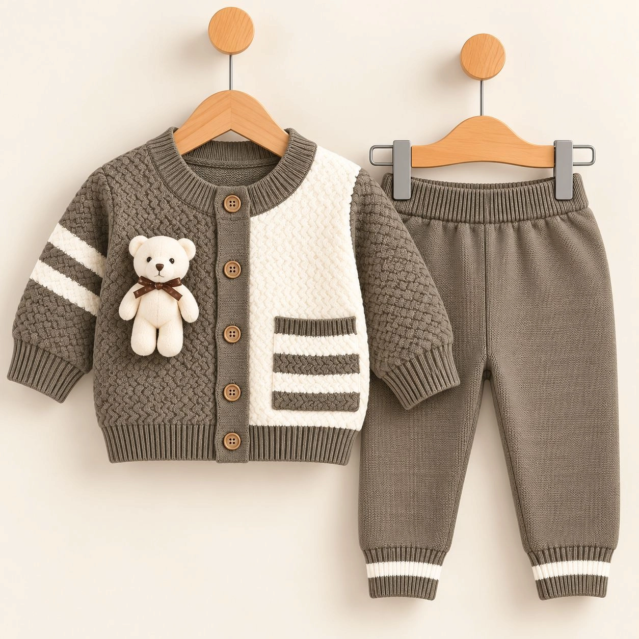 Baby Woolen Pajama Suits – Winter Collection ❄️