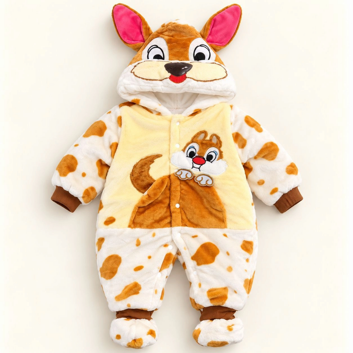 Baby Quilted Foaming Winter Rompers – Cozy & Stylish
