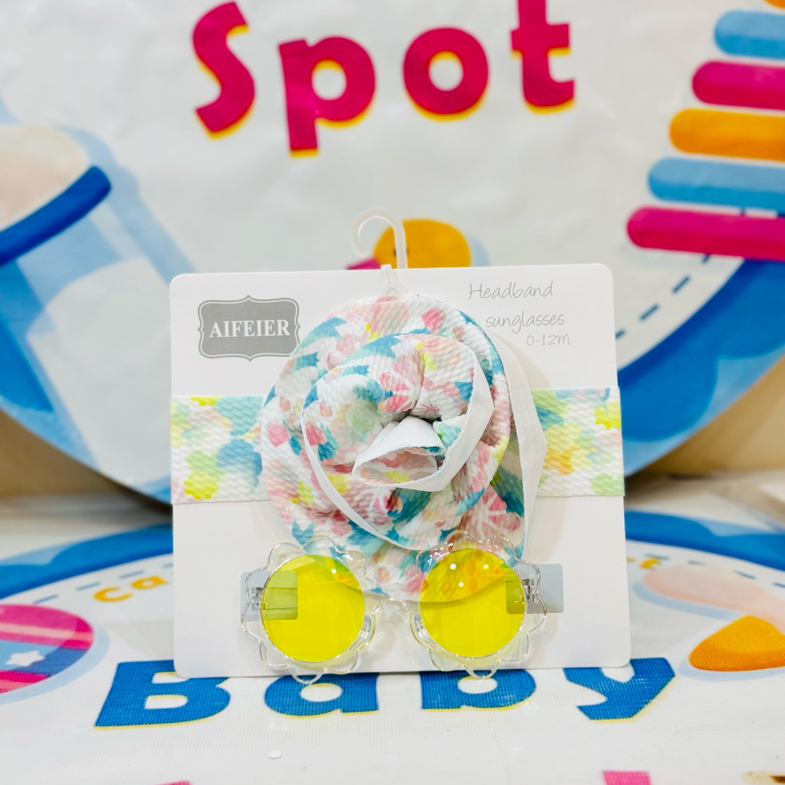 Hair band Glasses Combo