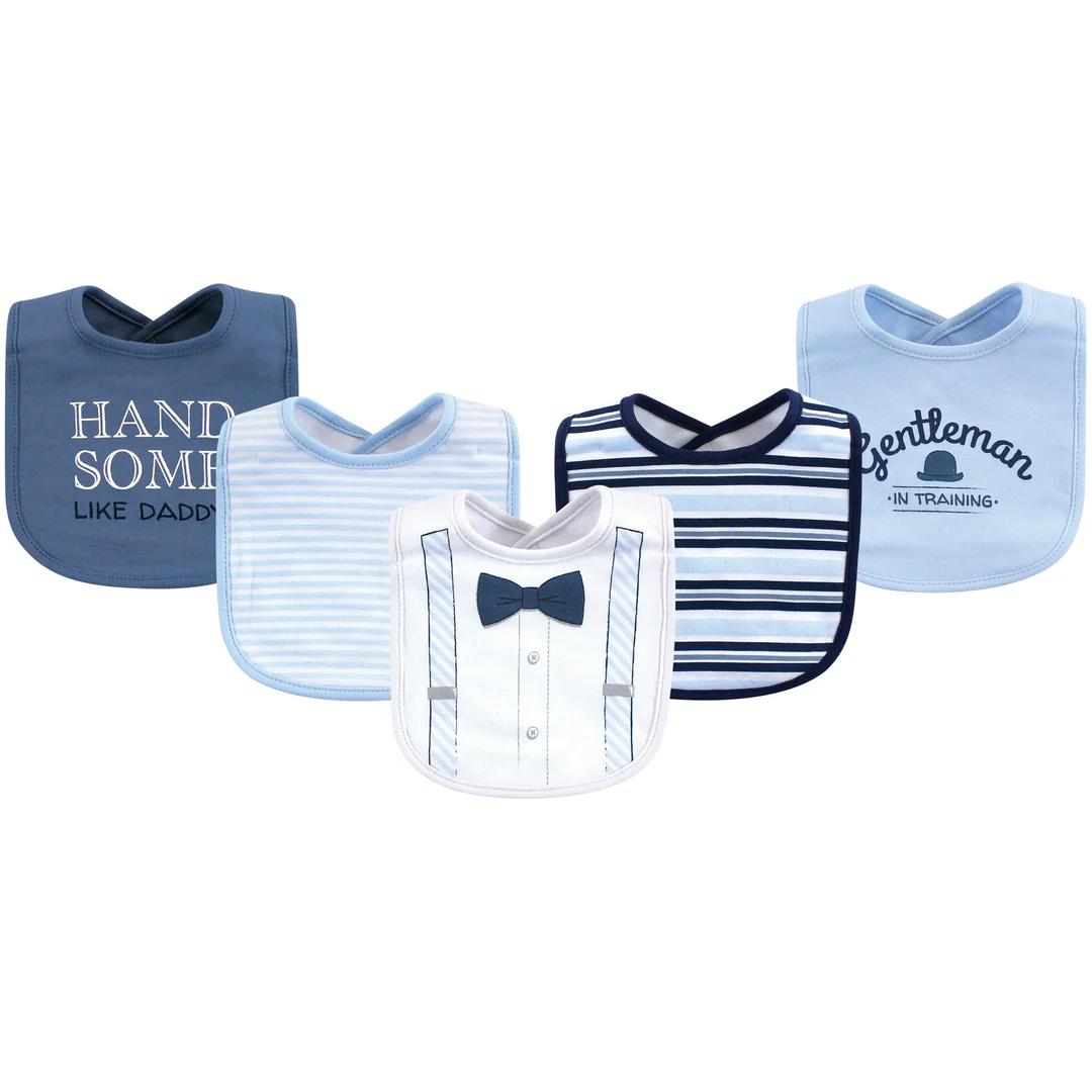 Hudson Branded Fancy Baby Bibs – Pack of 5

Product Features:

🍼 Premium Quality: Hudson-branded pack of 5 fancy bibs for stylish and functional baby care.

👦👧 Unisex Designs: Suitable for both baby boys and girls with versatile and adorable patterns.

🌟 Soft & Comfortable: Crafted with gentle materials, ensuring your baby’s comfort during feeding time.

🧼 Easy to Clean: Machine washable and durable for daily use.

🎁 Perfect Gift Idea: A thoughtful and essential addition to any baby care collection.

