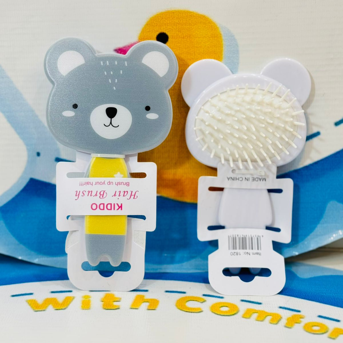 Premium Baby Hair Brushes Collection

✨ Groom your little ones with love using our premium range baby hair brushes! Available in a variety of beautiful colors, these brushes are perfect for delicate baby hair and scalp.

Features:

💕 Soft Bristles: Gentle on your baby’s delicate scalp.

🌈 Vibrant Colors: A variety of beautiful shades to choose from.

🖐️ Ergonomic Design: Comfortable and easy to hold for parents.

✔️ Perfect for Baby Grooming: Keeps hair neat and tidy without irritation.

🍼 Durable Quali