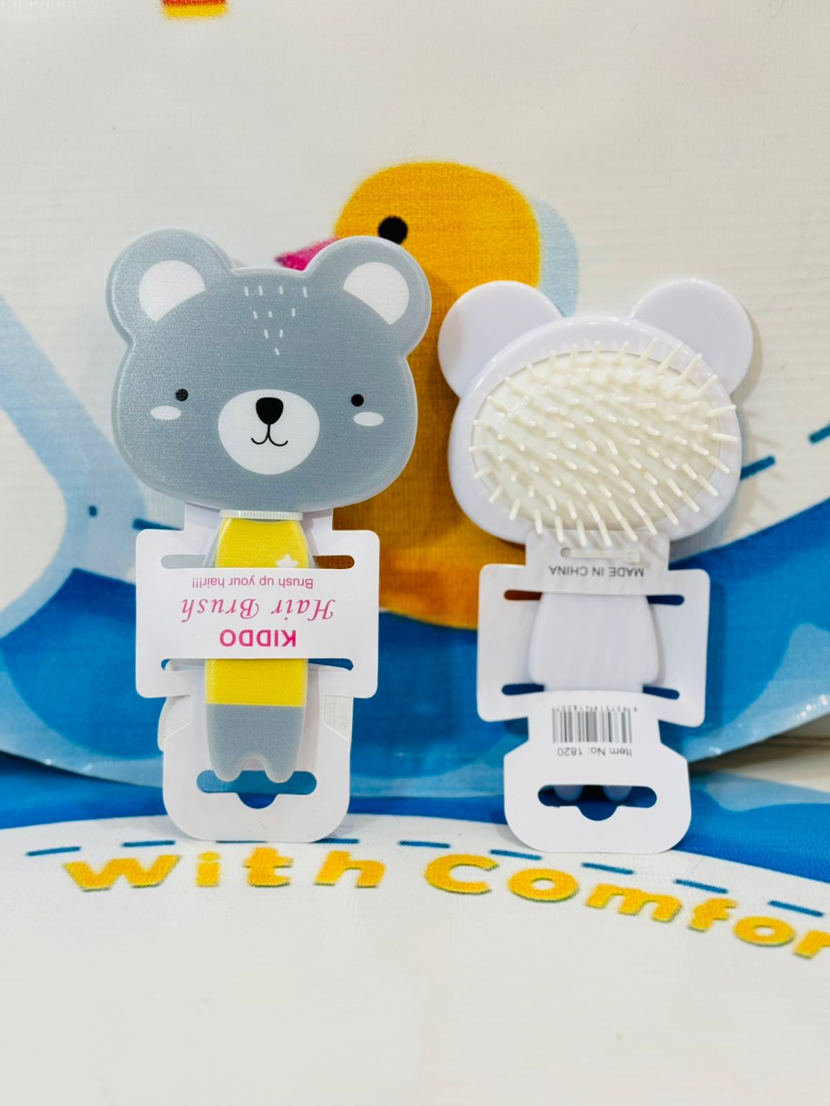 Premium Baby Hair Brushes Collection

✨ Groom your little ones with love using our premium range baby hair brushes! Available in a variety of beautiful colors, these brushes are perfect for delicate baby hair and scalp.

Features:

💕 Soft Bristles: Gentle on your baby’s delicate scalp.

🌈 Vibrant Colors: A variety of beautiful shades to choose from.

🖐️ Ergonomic Design: Comfortable and easy to hold for parents.

✔️ Perfect for Baby Grooming: Keeps hair neat and tidy without irritation.

🍼 Durable Quali