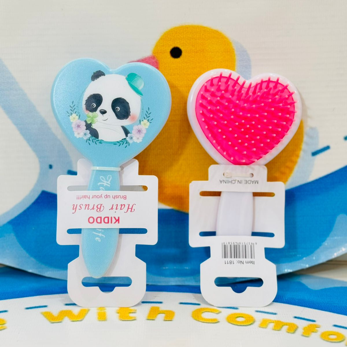 Premium Baby Hair Brushes Collection

✨ Groom your little ones with love using our premium range baby hair brushes! Available in a variety of beautiful colors, these brushes are perfect for delicate baby hair and scalp.

Features:

💕 Soft Bristles: Gentle on your baby’s delicate scalp.

🌈 Vibrant Colors: A variety of beautiful shades to choose from.

🖐️ Ergonomic Design: Comfortable and easy to hold for parents.

✔️ Perfect for Baby Grooming: Keeps hair neat and tidy without irritation.

🍼 Durable Quali