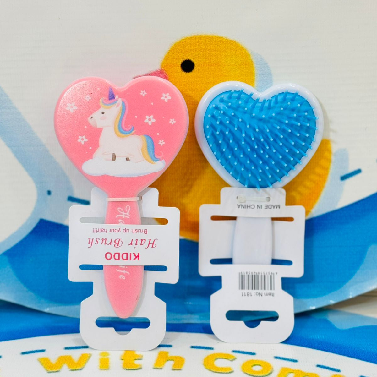 Premium Baby Hair Brushes Collection

✨ Groom your little ones with love using our premium range baby hair brushes! Available in a variety of beautiful colors, these brushes are perfect for delicate baby hair and scalp.

Features:

💕 Soft Bristles: Gentle on your baby’s delicate scalp.

🌈 Vibrant Colors: A variety of beautiful shades to choose from.

🖐️ Ergonomic Design: Comfortable and easy to hold for parents.

✔️ Perfect for Baby Grooming: Keeps hair neat and tidy without irritation.

🍼 Durable Quali