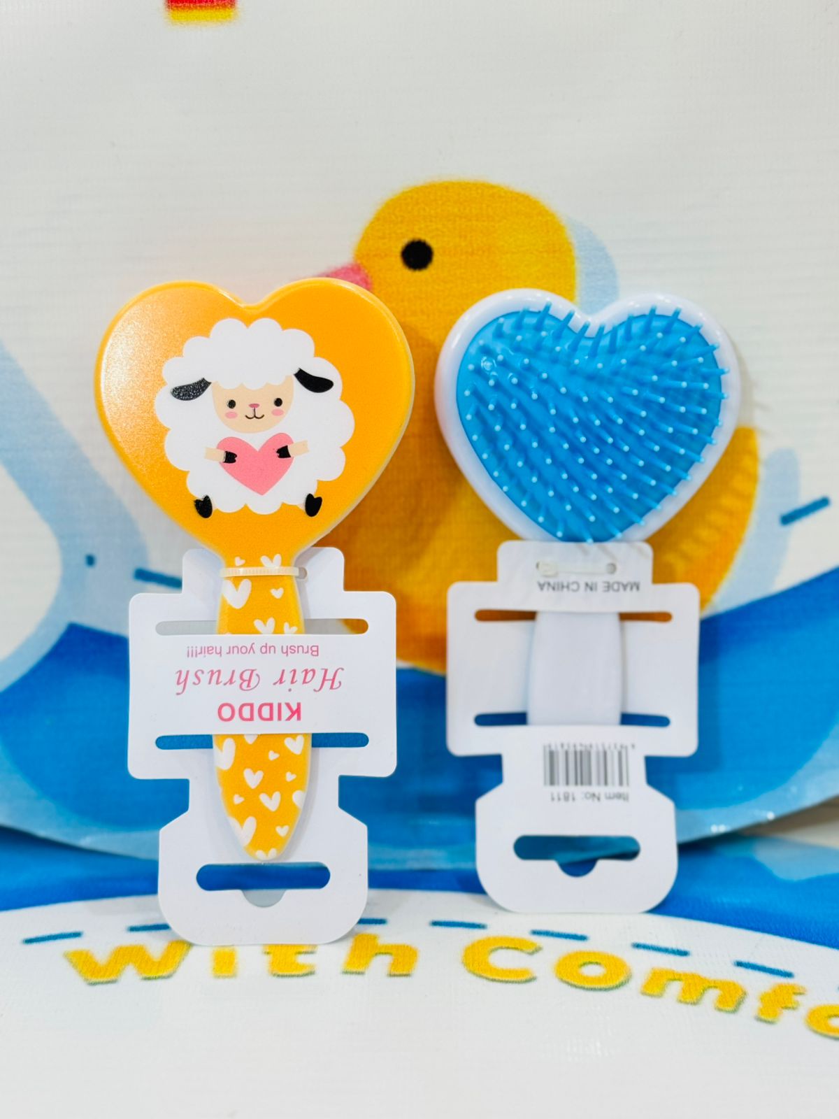 Premium Baby Hair Brushes Collection

✨ Groom your little ones with love using our premium range baby hair brushes! Available in a variety of beautiful colors, these brushes are perfect for delicate baby hair and scalp.

Features:

💕 Soft Bristles: Gentle on your baby’s delicate scalp.

🌈 Vibrant Colors: A variety of beautiful shades to choose from.

🖐️ Ergonomic Design: Comfortable and easy to hold for parents.

✔️ Perfect for Baby Grooming: Keeps hair neat and tidy without irritation.

🍼 Durable Quali