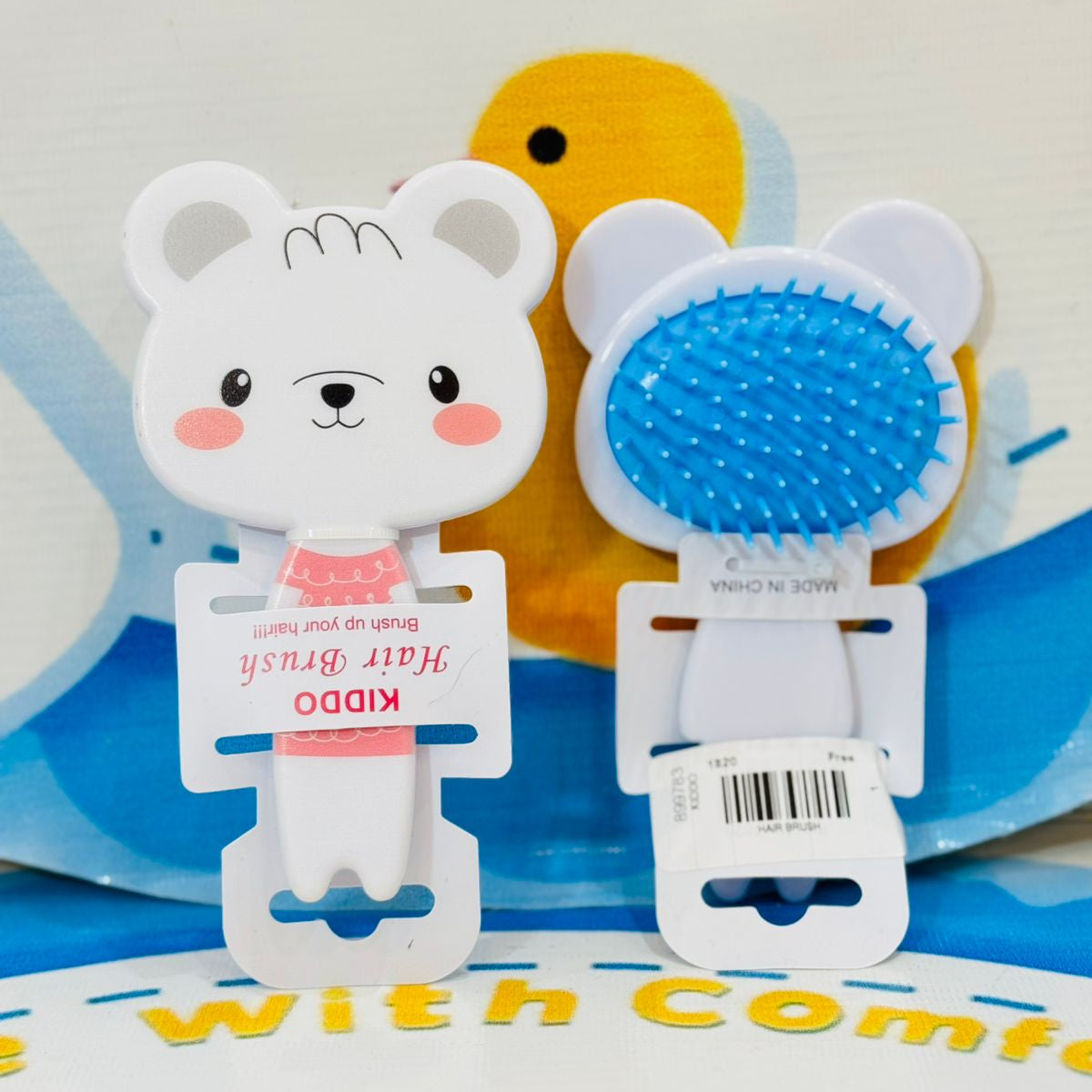 Premium Baby Hair Brushes Collection

✨ Groom your little ones with love using our premium range baby hair brushes! Available in a variety of beautiful colors, these brushes are perfect for delicate baby hair and scalp.

Features:

💕 Soft Bristles: Gentle on your baby’s delicate scalp.

🌈 Vibrant Colors: A variety of beautiful shades to choose from.

🖐️ Ergonomic Design: Comfortable and easy to hold for parents.

✔️ Perfect for Baby Grooming: Keeps hair neat and tidy without irritation.

🍼 Durable Quali