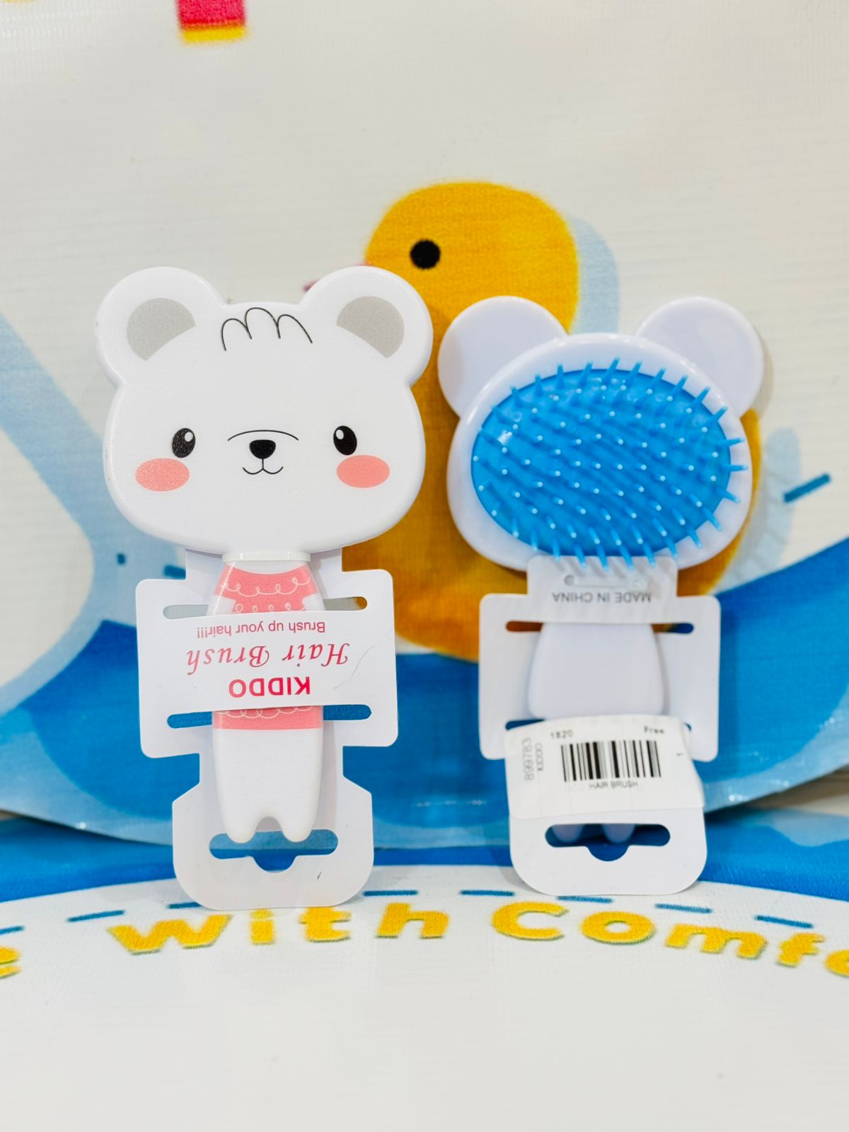 Premium Baby Hair Brushes Collection

✨ Groom your little ones with love using our premium range baby hair brushes! Available in a variety of beautiful colors, these brushes are perfect for delicate baby hair and scalp.

Features:

💕 Soft Bristles: Gentle on your baby’s delicate scalp.

🌈 Vibrant Colors: A variety of beautiful shades to choose from.

🖐️ Ergonomic Design: Comfortable and easy to hold for parents.

✔️ Perfect for Baby Grooming: Keeps hair neat and tidy without irritation.

🍼 Durable Quali