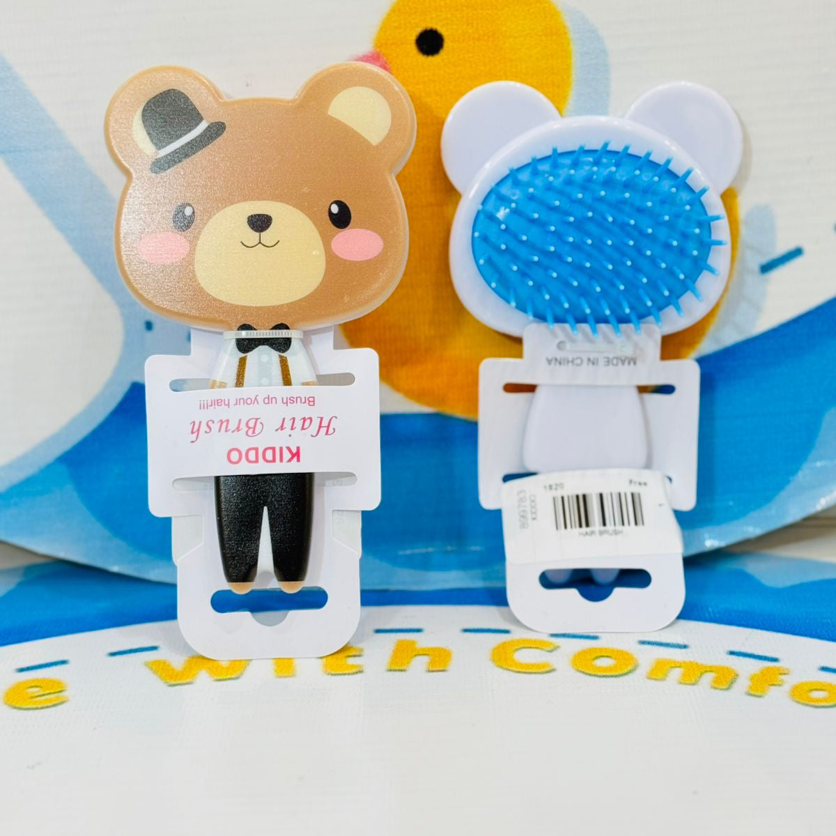 Premium Baby Hair Brushes Collection

✨ Groom your little ones with love using our premium range baby hair brushes! Available in a variety of beautiful colors, these brushes are perfect for delicate baby hair and scalp.

Features:

💕 Soft Bristles: Gentle on your baby’s delicate scalp.

🌈 Vibrant Colors: A variety of beautiful shades to choose from.

🖐️ Ergonomic Design: Comfortable and easy to hold for parents.

✔️ Perfect for Baby Grooming: Keeps hair neat and tidy without irritation.

🍼 Durable Quali