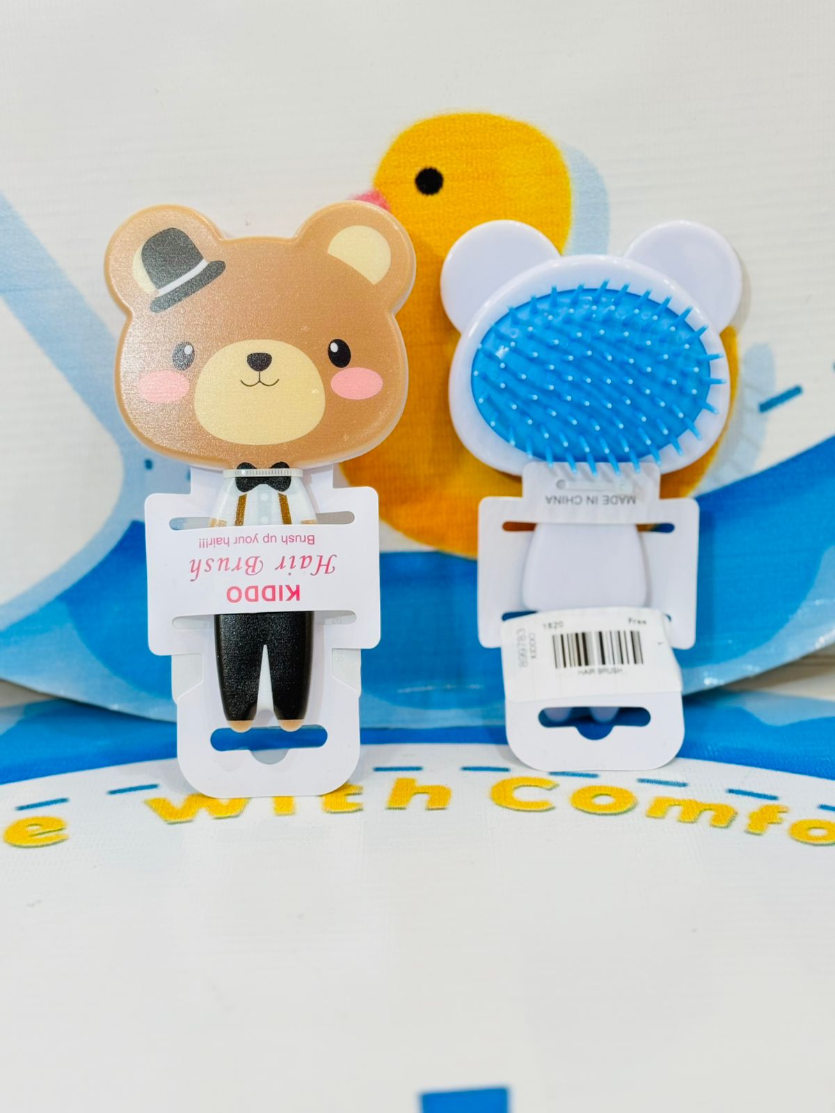 Premium Baby Hair Brushes Collection

✨ Groom your little ones with love using our premium range baby hair brushes! Available in a variety of beautiful colors, these brushes are perfect for delicate baby hair and scalp.

Features:

💕 Soft Bristles: Gentle on your baby’s delicate scalp.

🌈 Vibrant Colors: A variety of beautiful shades to choose from.

🖐️ Ergonomic Design: Comfortable and easy to hold for parents.

✔️ Perfect for Baby Grooming: Keeps hair neat and tidy without irritation.

🍼 Durable Quali