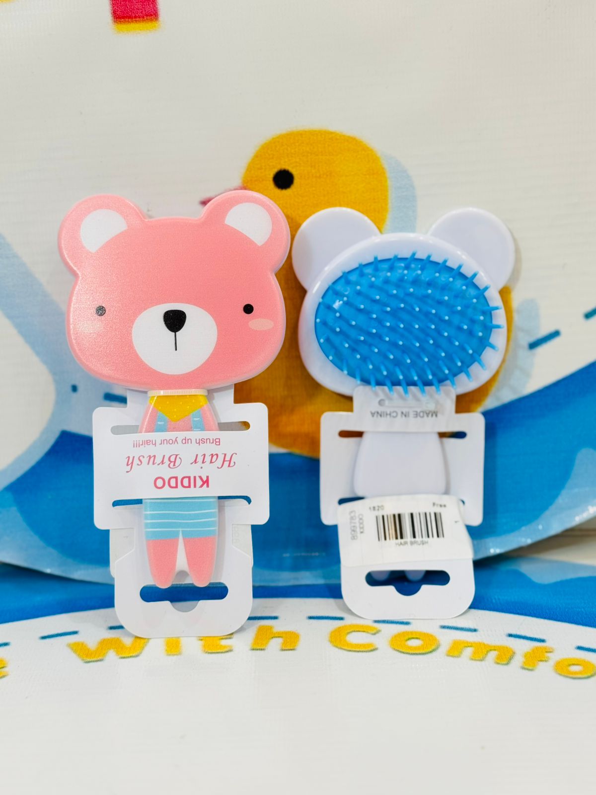 Premium Baby Hair Brushes Collection

✨ Groom your little ones with love using our premium range baby hair brushes! Available in a variety of beautiful colors, these brushes are perfect for delicate baby hair and scalp.

Features:

💕 Soft Bristles: Gentle on your baby’s delicate scalp.

🌈 Vibrant Colors: A variety of beautiful shades to choose from.

🖐️ Ergonomic Design: Comfortable and easy to hold for parents.

✔️ Perfect for Baby Grooming: Keeps hair neat and tidy without irritation.

🍼 Durable Quali