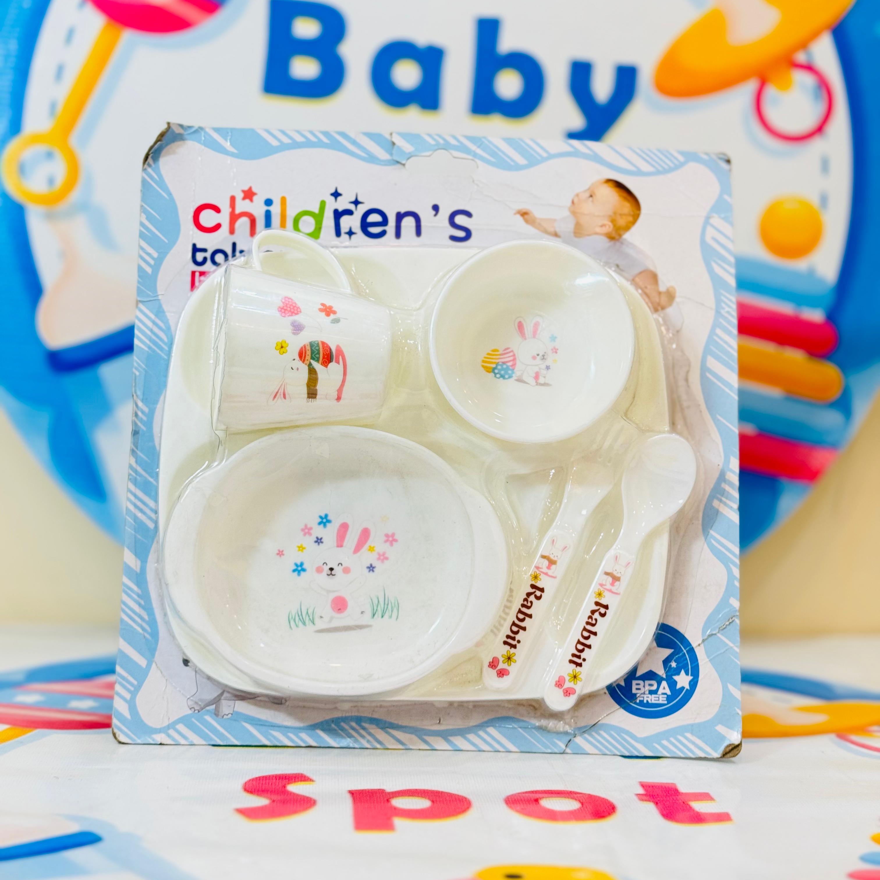 Discover our delightful Kids Tableware 6-Piece Sets Collection! Crafted from the finest melamine, these sets are durable, vibrant, and perfect for making mealtime fun. 🌈🍽️ Shop now for quality and style in every bite!

Price 1450 Rs 

✨ #KidsTableware #MelamineQuality #KidsDinnerSet #MealtimeFun #DurableDinnerware #ColorfulKitchens #KidsDining #ShopNow #BabySpotPK #ChildrensProducts #FamilyDining