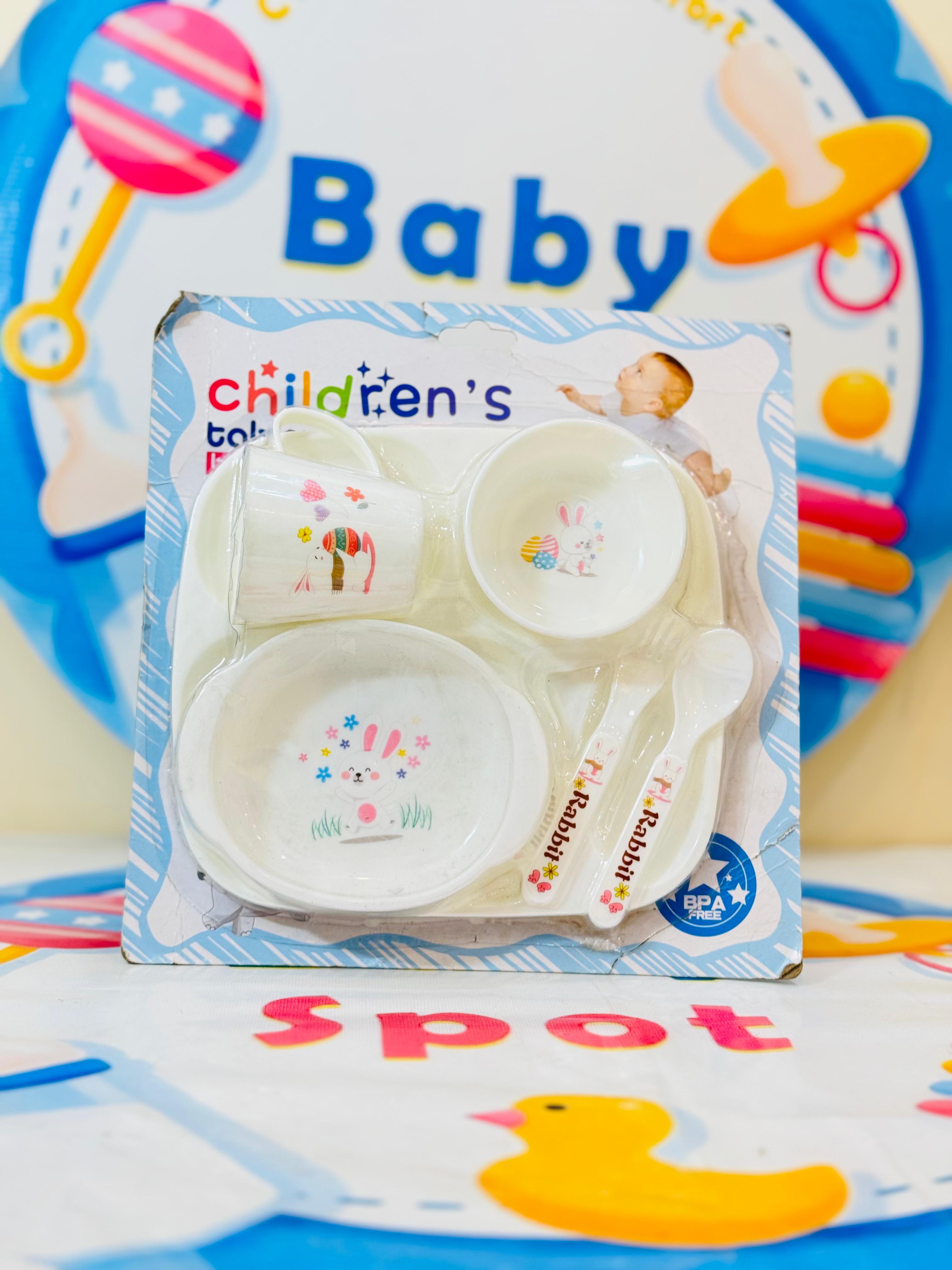 Discover our delightful Kids Tableware 6-Piece Sets Collection! Crafted from the finest melamine, these sets are durable, vibrant, and perfect for making mealtime fun. 🌈🍽️ Shop now for quality and style in every bite!

Price 1450 Rs 

✨ #KidsTableware #MelamineQuality #KidsDinnerSet #MealtimeFun #DurableDinnerware #ColorfulKitchens #KidsDining #ShopNow #BabySpotPK #ChildrensProducts #FamilyDining