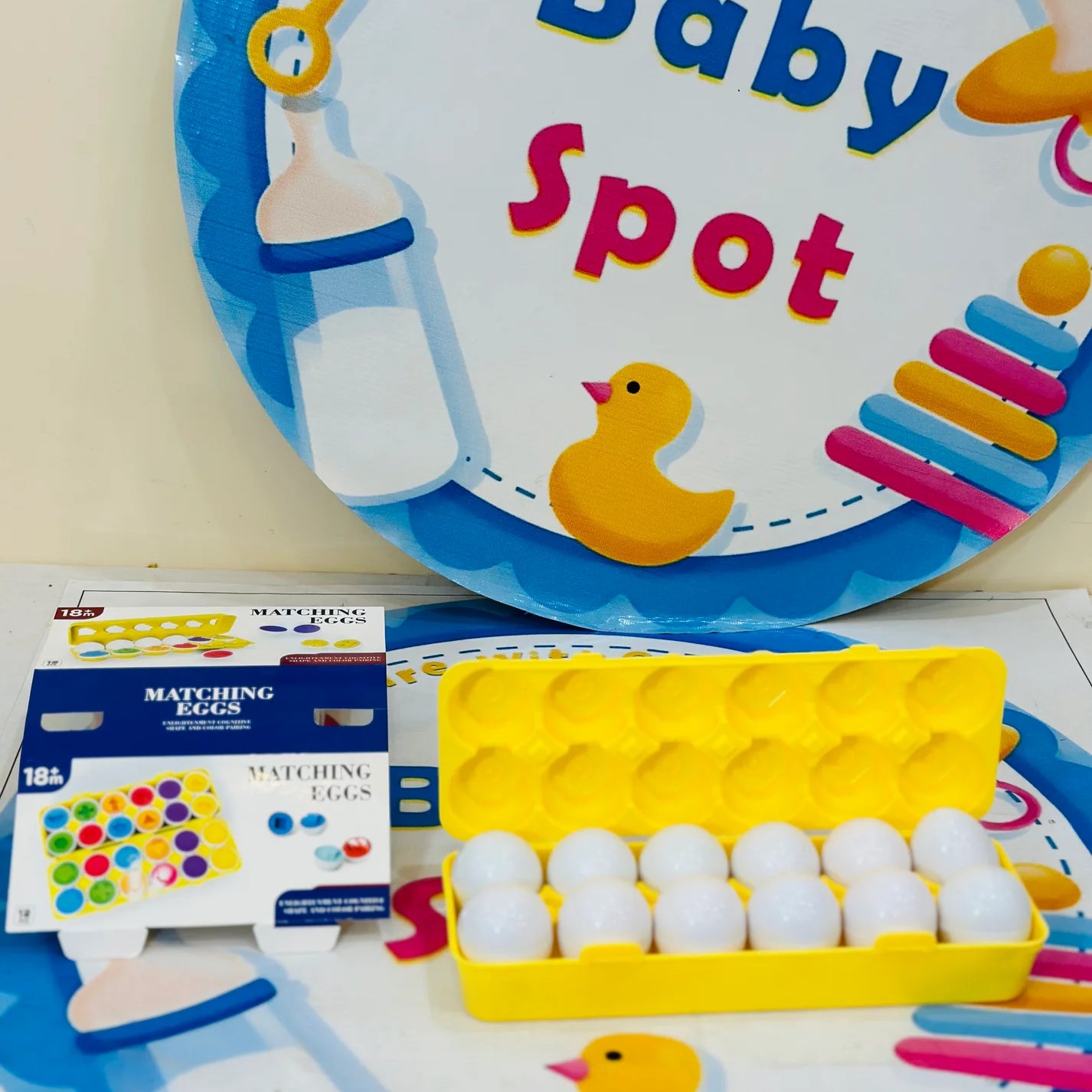 🥚 Matching Egg Game Toy – Fun Learning Begins with a Click! 🎨👶