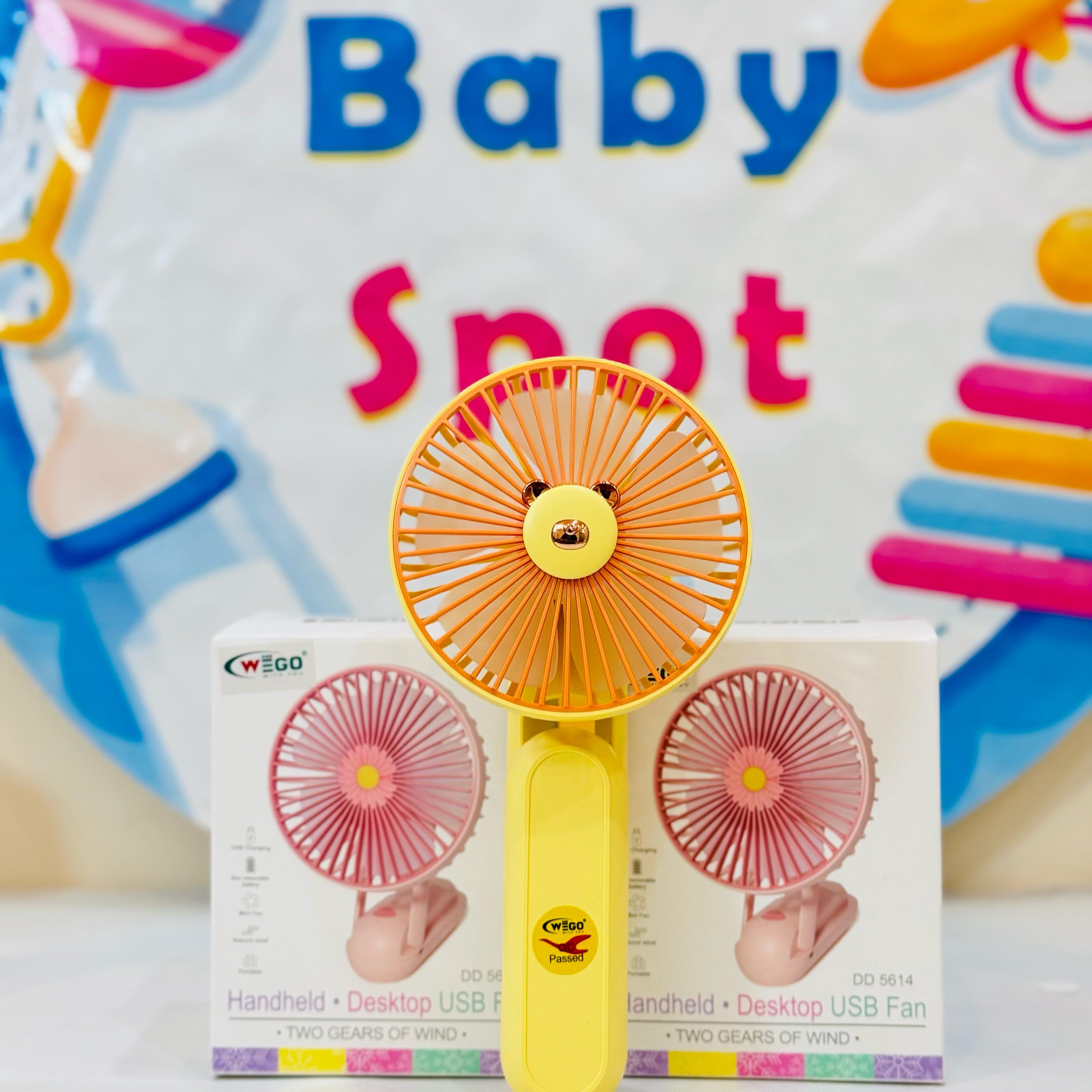 Imported Rechargeable Mini Electric Hand Fans

Cool Breeze On-The-Go!

Beat the heat with our cute and powerful mini electric fans, perfect for babies, moms & outdoor use – available in multiple fun designs & models!

Features:

Rechargeable & portable

Multiple stylish designs

Lightweight & baby-friendly

Ideal for strollers, diaper bags & travel

Perfect for:

Hot summer outings

Keeping your baby cool

Gifting & everyday use

Shop Now at: www.babyspotofficial.pk

Trusted Baby Store | Fast Delivery All O