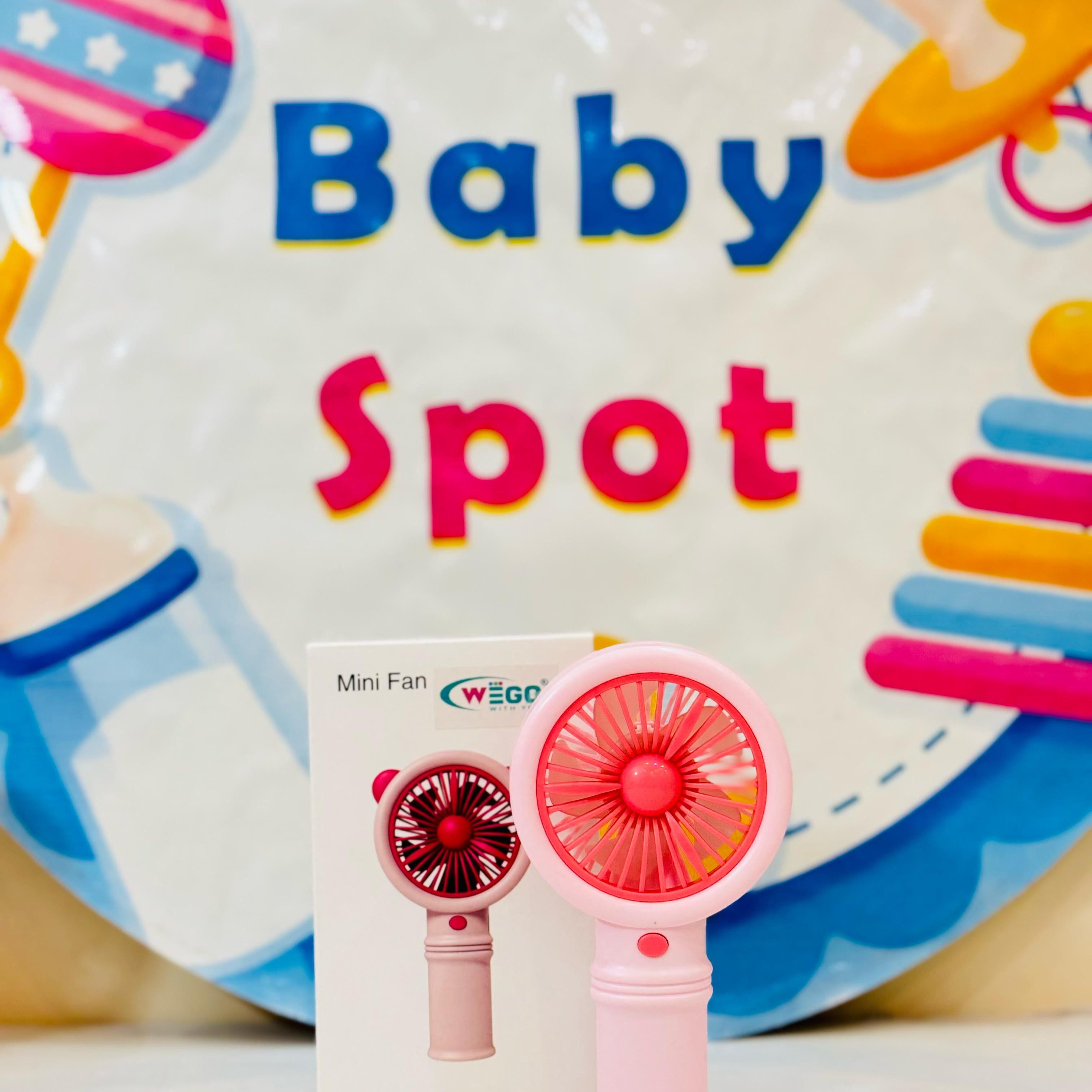 Imported Rechargeable Mini Electric Hand Fans

Cool Breeze On-The-Go!

Beat the heat with our cute and powerful mini electric fans, perfect for babies, moms & outdoor use – available in multiple fun designs & models!

Features:

Rechargeable & portable

Multiple stylish designs

Lightweight & baby-friendly

Ideal for strollers, diaper bags & travel

Perfect for:

Hot summer outings

Keeping your baby cool

Gifting & everyday use

Shop Now at: www.babyspotofficial.pk

Trusted Baby Store | Fast Delivery All O