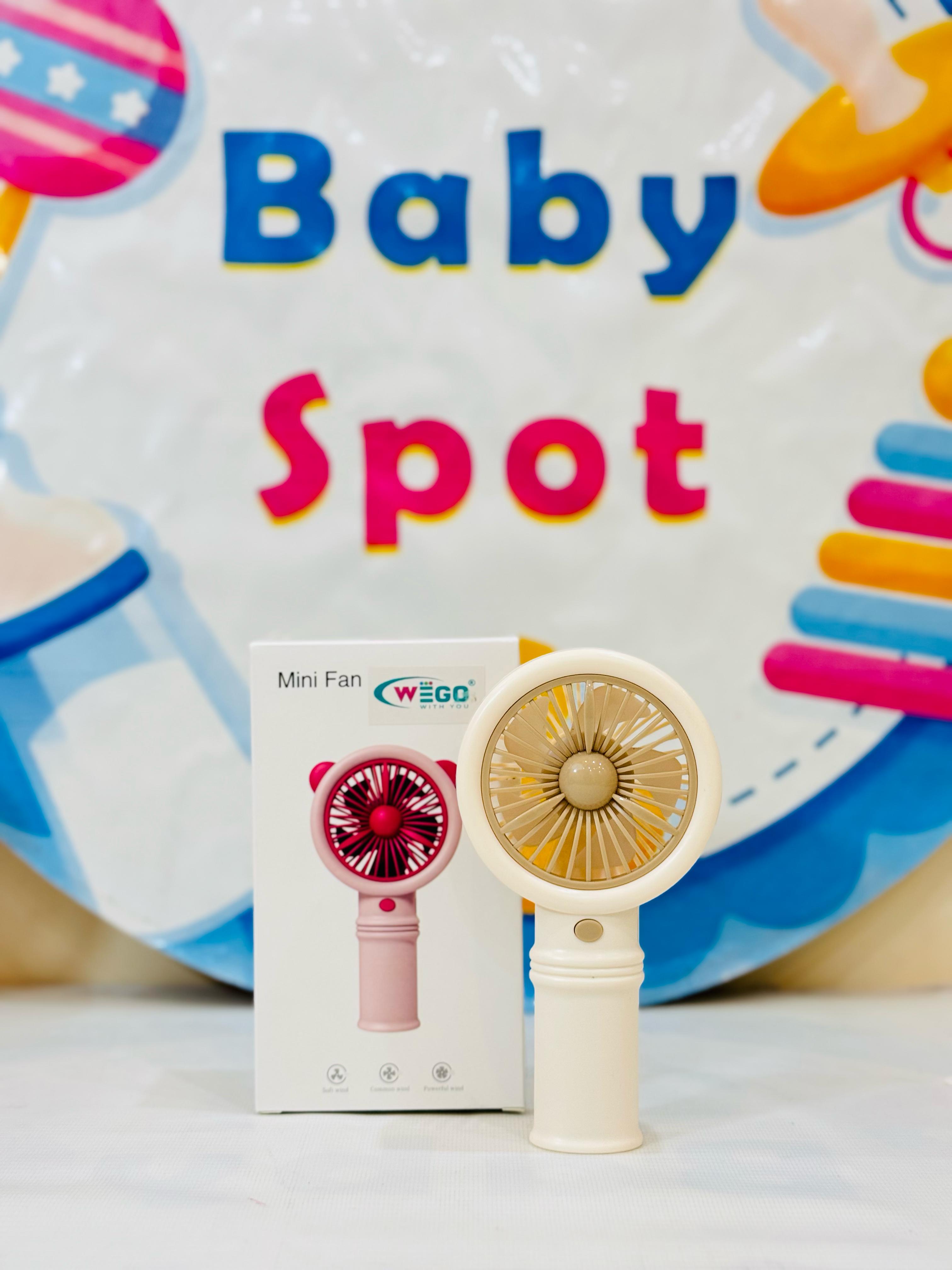 Imported Rechargeable Mini Electric Hand Fans

Cool Breeze On-The-Go!

Beat the heat with our cute and powerful mini electric fans, perfect for babies, moms & outdoor use – available in multiple fun designs & models!

Features:

Rechargeable & portable

Multiple stylish designs

Lightweight & baby-friendly

Ideal for strollers, diaper bags & travel

Perfect for:

Hot summer outings

Keeping your baby cool

Gifting & everyday use

Shop Now at: www.babyspotofficial.pk

Trusted Baby Store | Fast Delivery All O