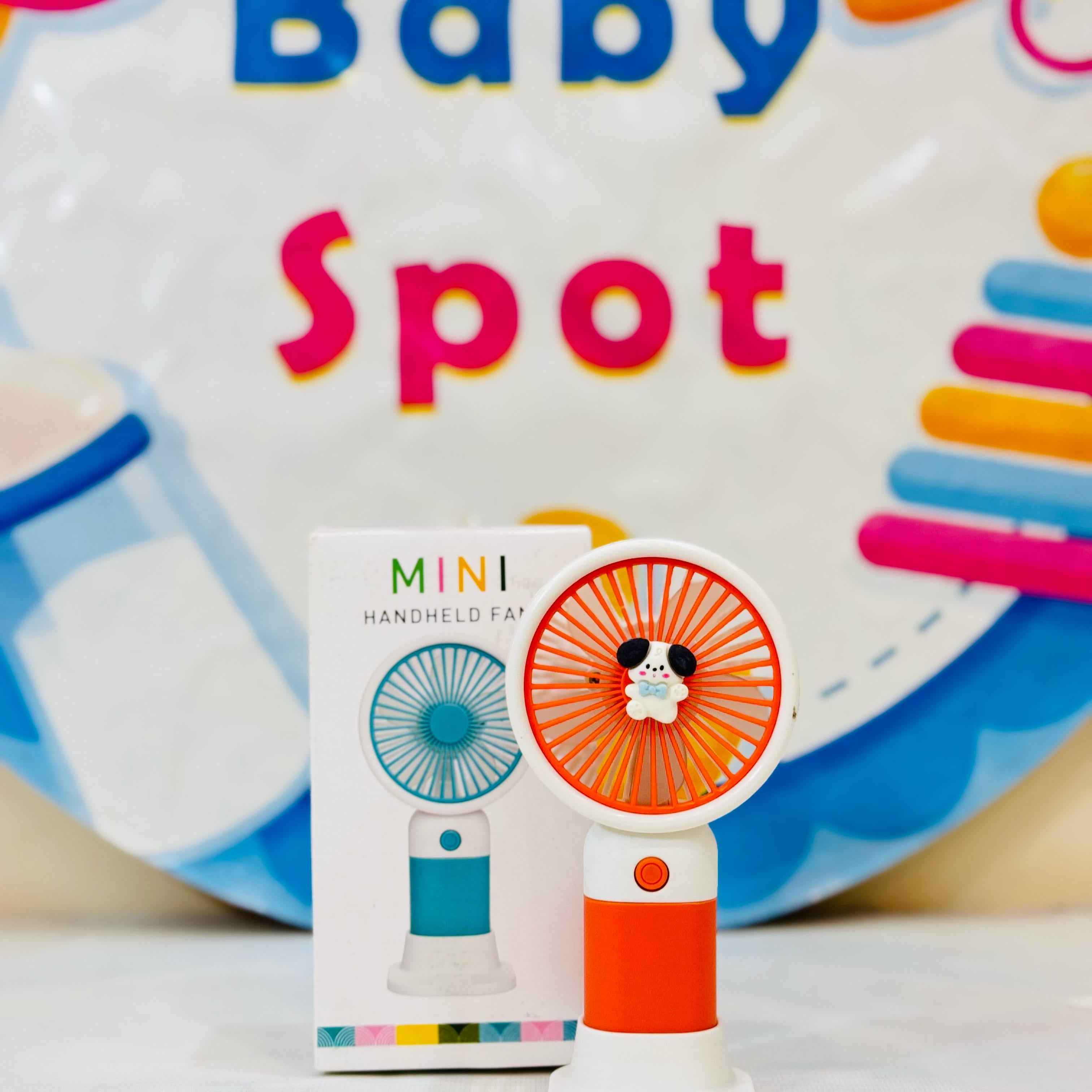Imported Rechargeable Mini Electric Hand Fans

Cool Breeze On-The-Go!

Beat the heat with our cute and powerful mini electric fans, perfect for babies, moms & outdoor use – available in multiple fun designs & models!

Features:

Rechargeable & portable

Multiple stylish designs

Lightweight & baby-friendly

Ideal for strollers, diaper bags & travel

Perfect for:

Hot summer outings

Keeping your baby cool

Gifting & everyday use

Shop Now at: www.babyspotofficial.pk

Trusted Baby Store | Fast Delivery All O