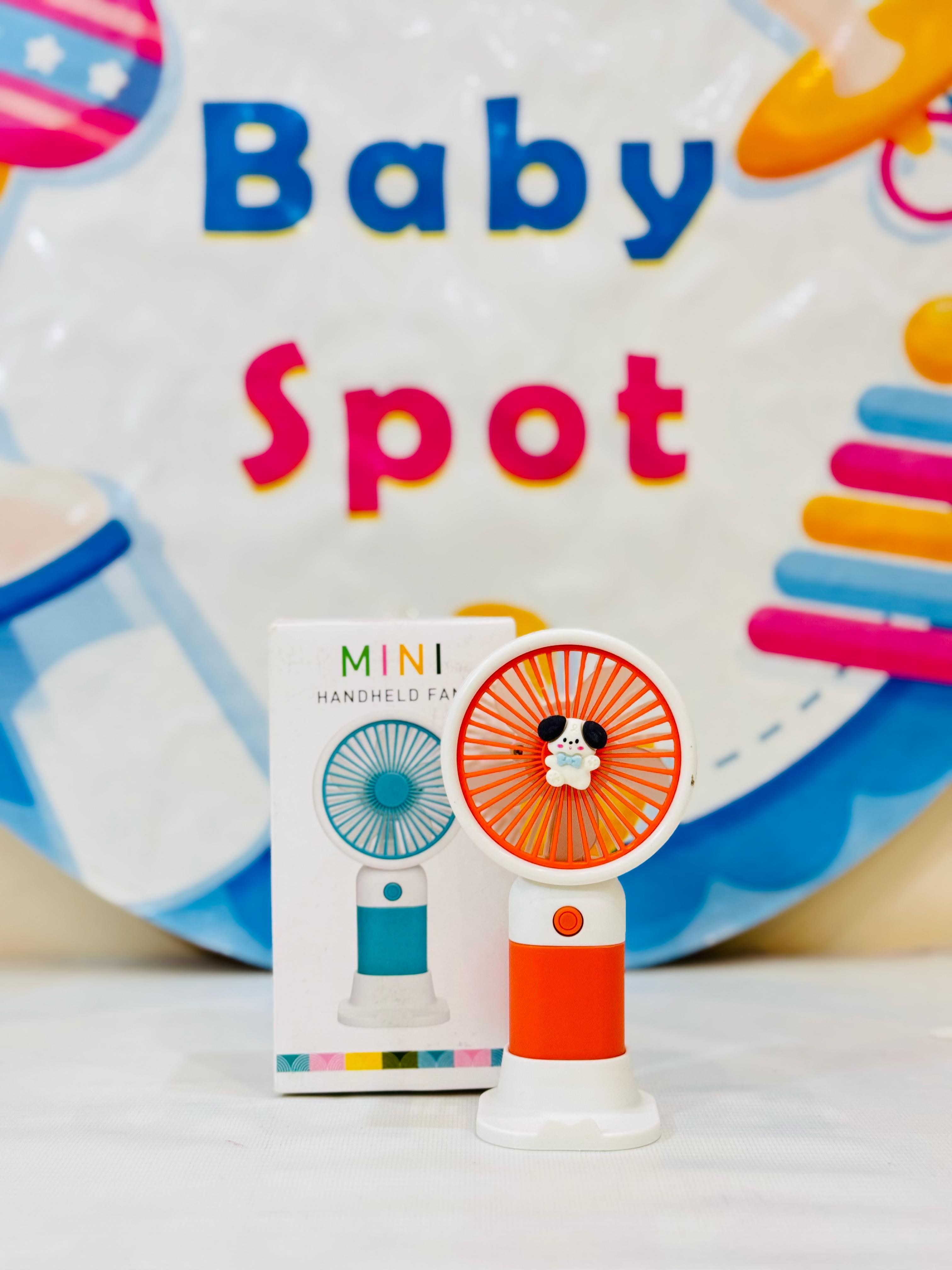 Imported Rechargeable Mini Electric Hand Fans

Cool Breeze On-The-Go!

Beat the heat with our cute and powerful mini electric fans, perfect for babies, moms & outdoor use – available in multiple fun designs & models!

Features:

Rechargeable & portable

Multiple stylish designs

Lightweight & baby-friendly

Ideal for strollers, diaper bags & travel

Perfect for:

Hot summer outings

Keeping your baby cool

Gifting & everyday use

Shop Now at: www.babyspotofficial.pk

Trusted Baby Store | Fast Delivery All O