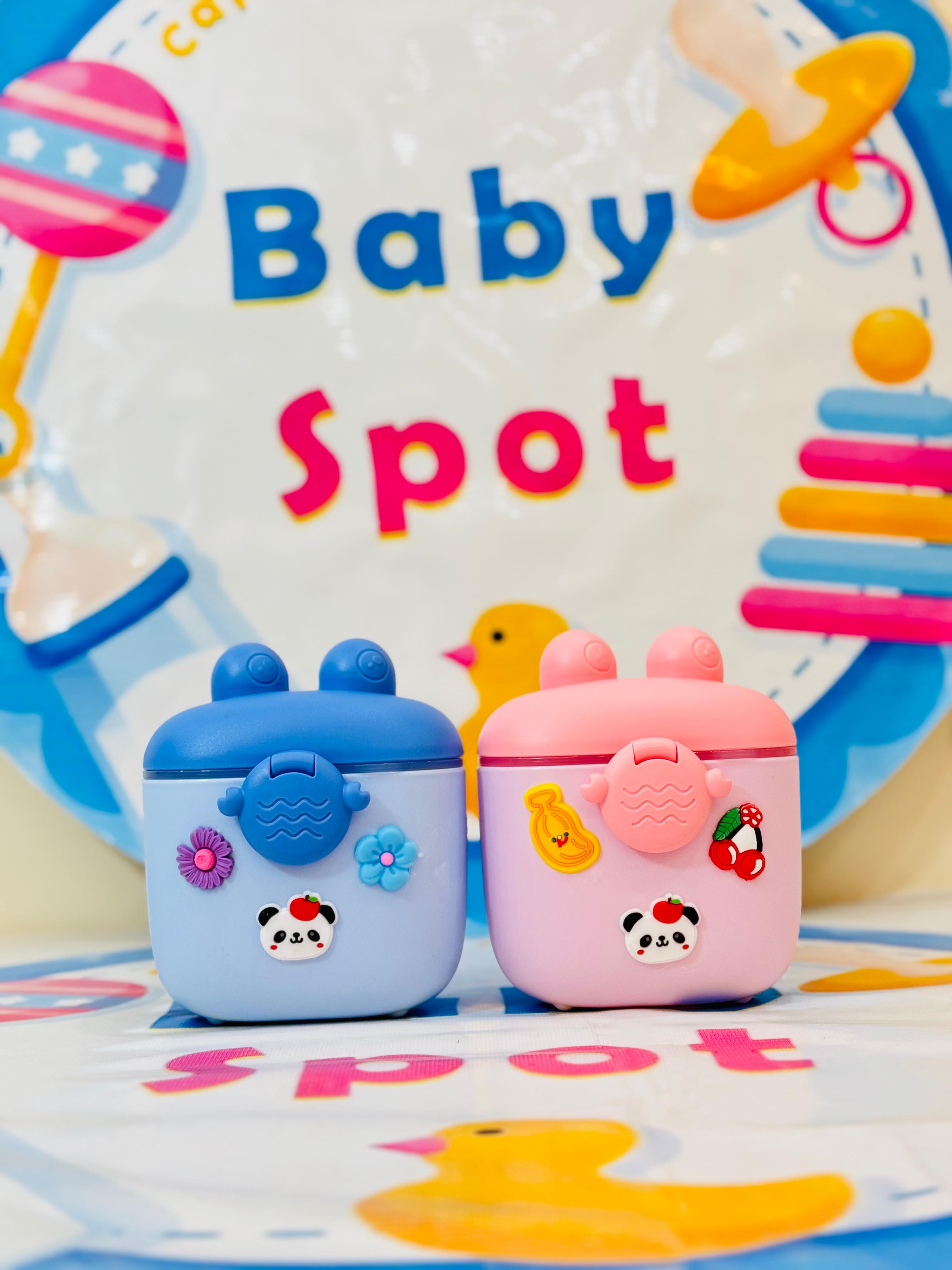 Imported Branded Baby Milk Powder Containers 🍼✨

🌟 Premium Quality: Perfect for storing baby milk powder, cereals, and more.

🥄 Multi-Purpose: Ideal for on-the-go feeding and home use.

🧳 Compact & Portable: Easy to carry during travel.

🍱 Safe & Hygienic: Keeps baby food fresh and secure.

💼 Durable Design: Made from high-quality, BPA-free materials.

🚚 Delivery Time: 2-5 days.

Get yours today from babyspotofficial.pk!

#BabyMilkContainer #CerealStorage #BabyEssentials #PremiumQuality #BabySpotOffi