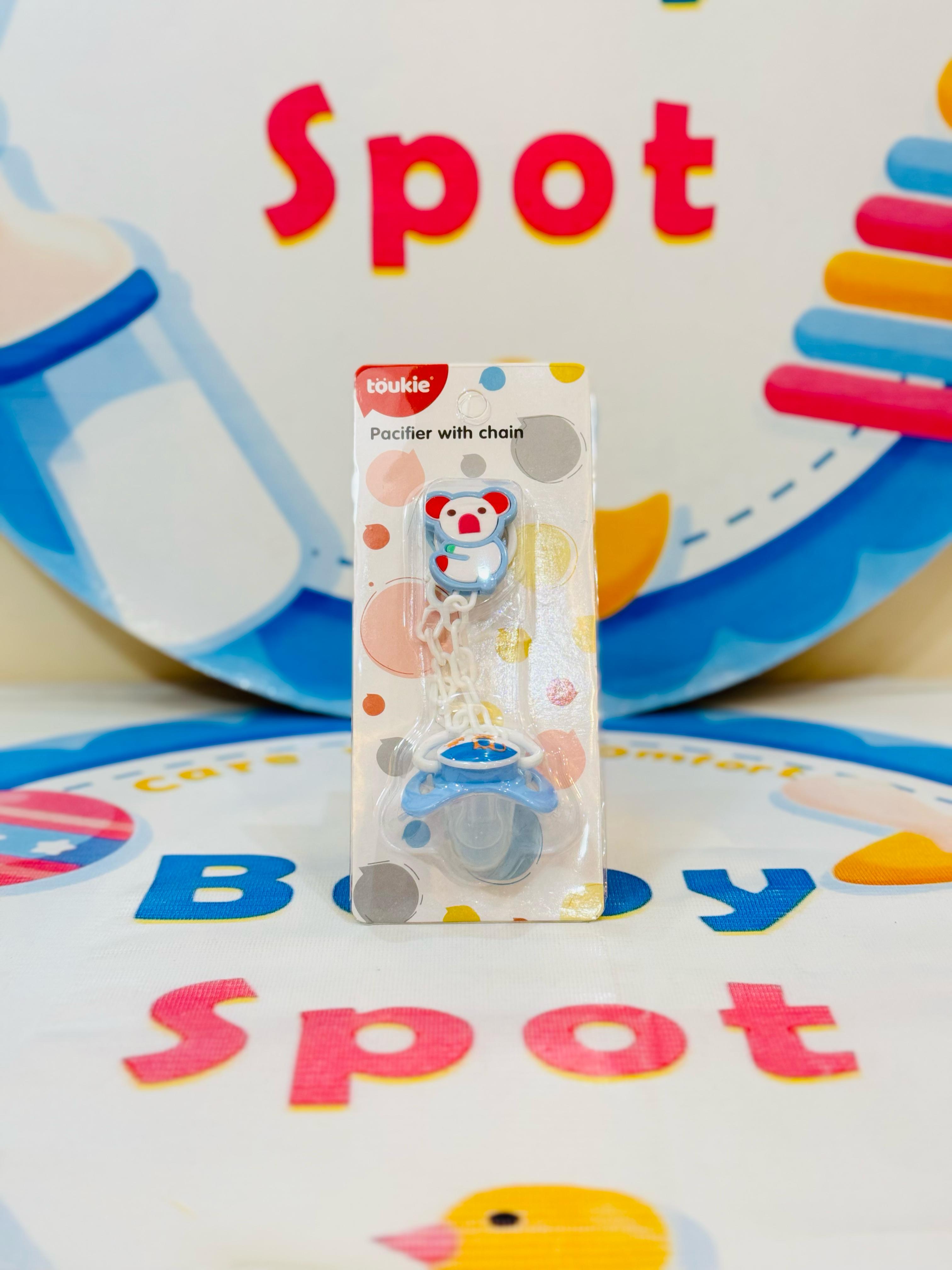 🍼 Premium Baby Soother with Chain – Comfort & Safety in One!

Give your baby the ultimate soothing experience with our premium baby soother with chain collection! Designed for comfort, hygiene, and convenience, it's a must-have for newborns.

Product Features:

🔹 Safe & BPA-Free – Made with high-quality, baby-safe material.
🔹 Comes with a Secure Chain – Keeps the soother clean and within reach.
🔹 Ergonomic Design – Gentle on baby's gums and promotes natural sucking.
🔹 Available in 3 Beautiful Colors – 