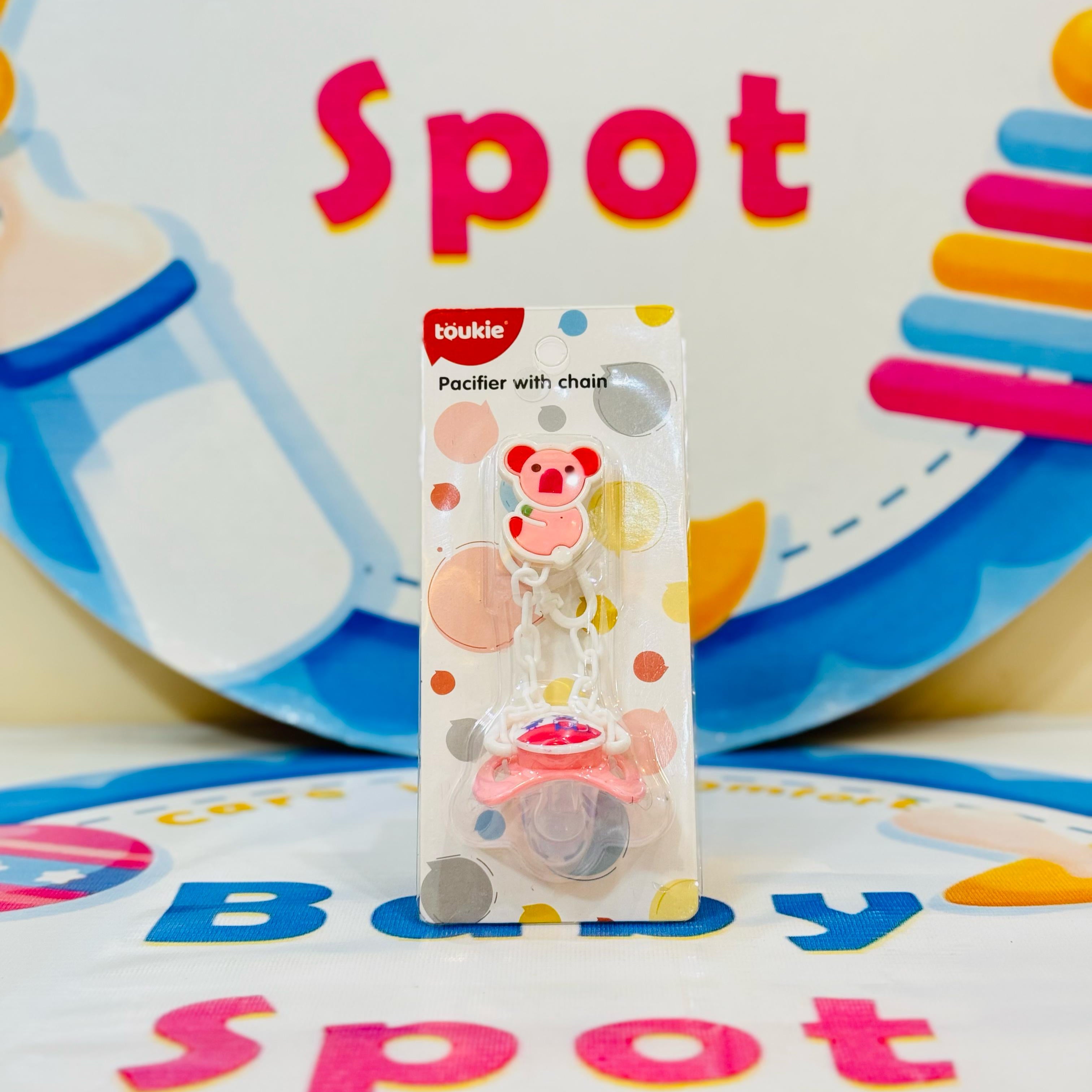 🍼 Premium Baby Soother with Chain – Comfort & Safety in One!

Give your baby the ultimate soothing experience with our premium baby soother with chain collection! Designed for comfort, hygiene, and convenience, it's a must-have for newborns.

Product Features:

🔹 Safe & BPA-Free – Made with high-quality, baby-safe material.
🔹 Comes with a Secure Chain – Keeps the soother clean and within reach.
🔹 Ergonomic Design – Gentle on baby's gums and promotes natural sucking.
🔹 Available in 3 Beautiful Colors – 