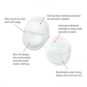 Breast Pads Comfy Feel Pc-60