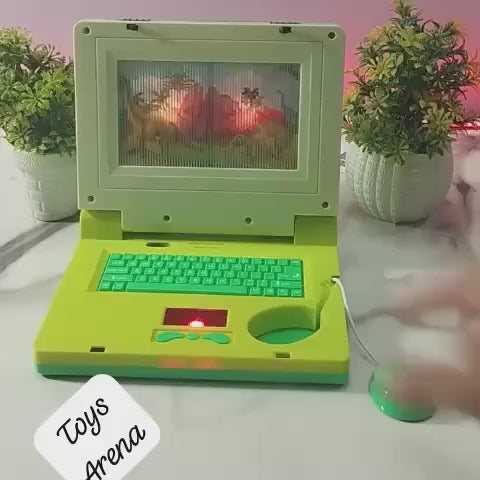🦖 Dinosaur Musical Toy Laptop