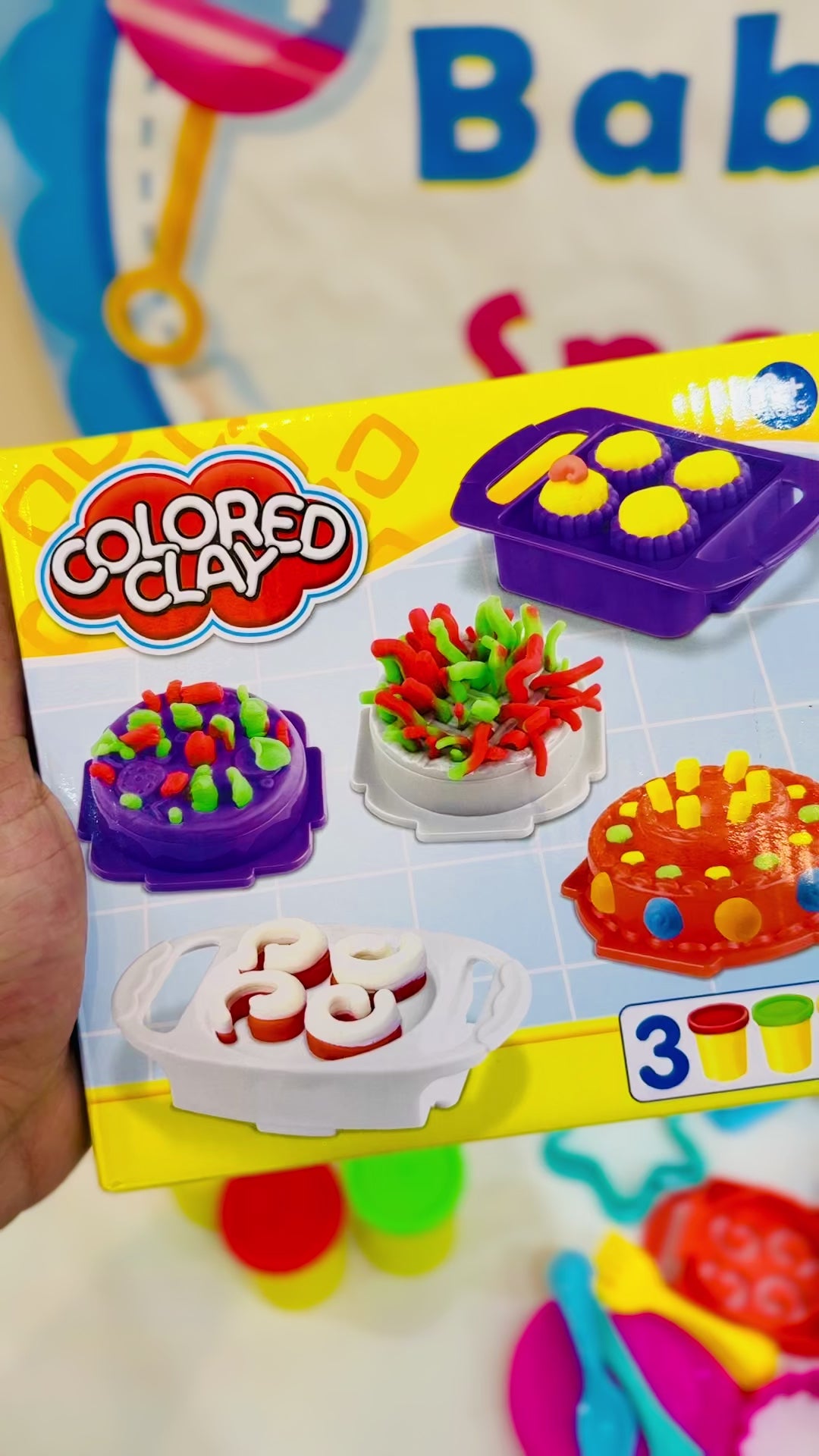 Kids Colored Clay Set – Unleash Their Creativity!